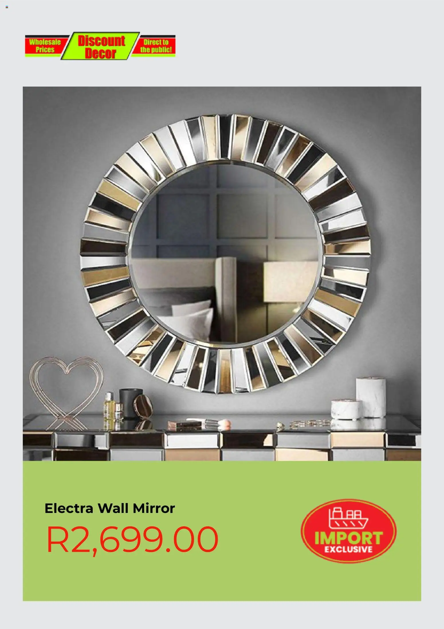 New Discount Decor catalogue – valid from 23.12.2025 | Page: 11 | Products: Mirror