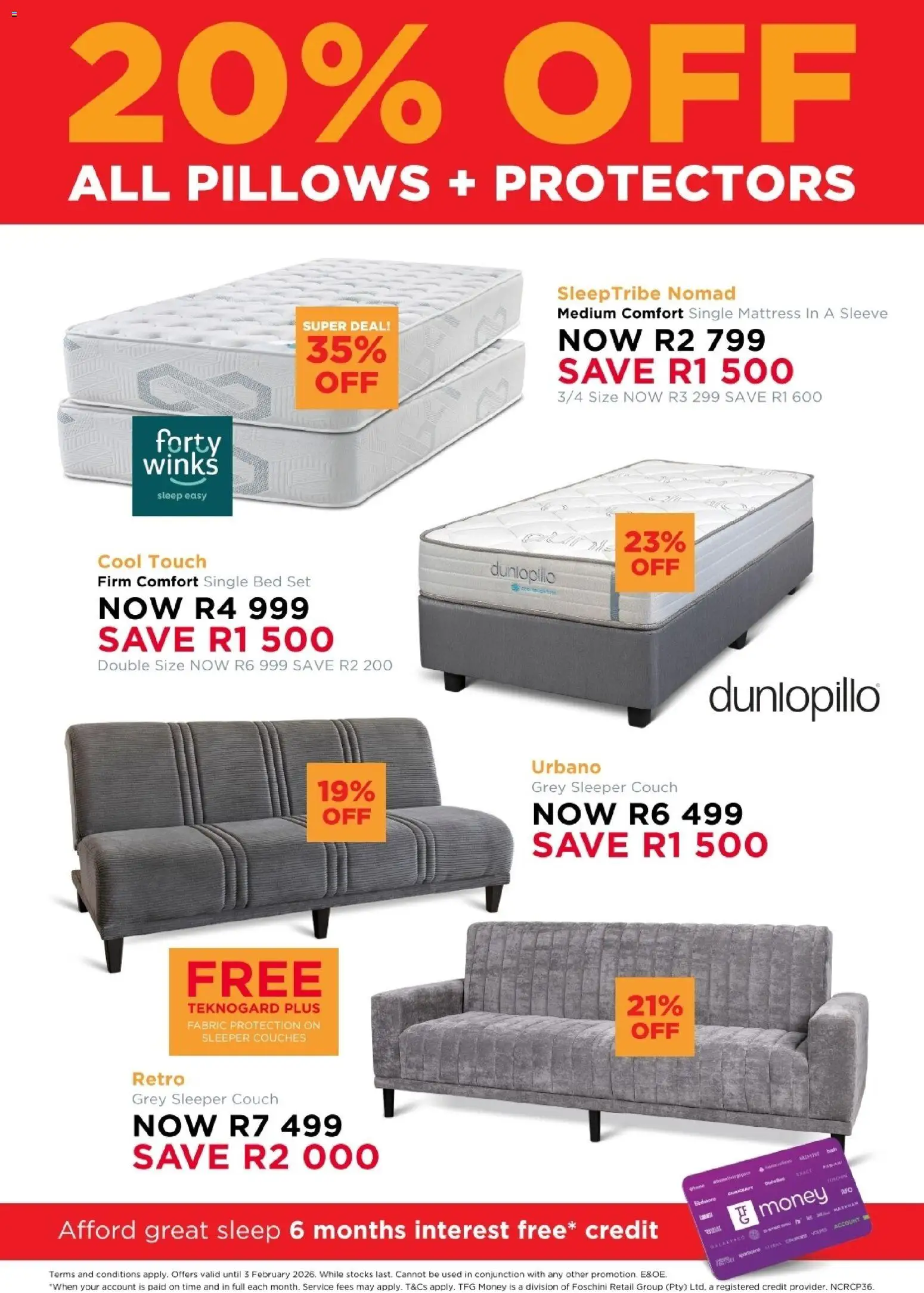 New Dial-a-Bed catalogue – valid from 22.12.2025 | Page: 3 | Products: Bed, Mattress, Single bed, Couch