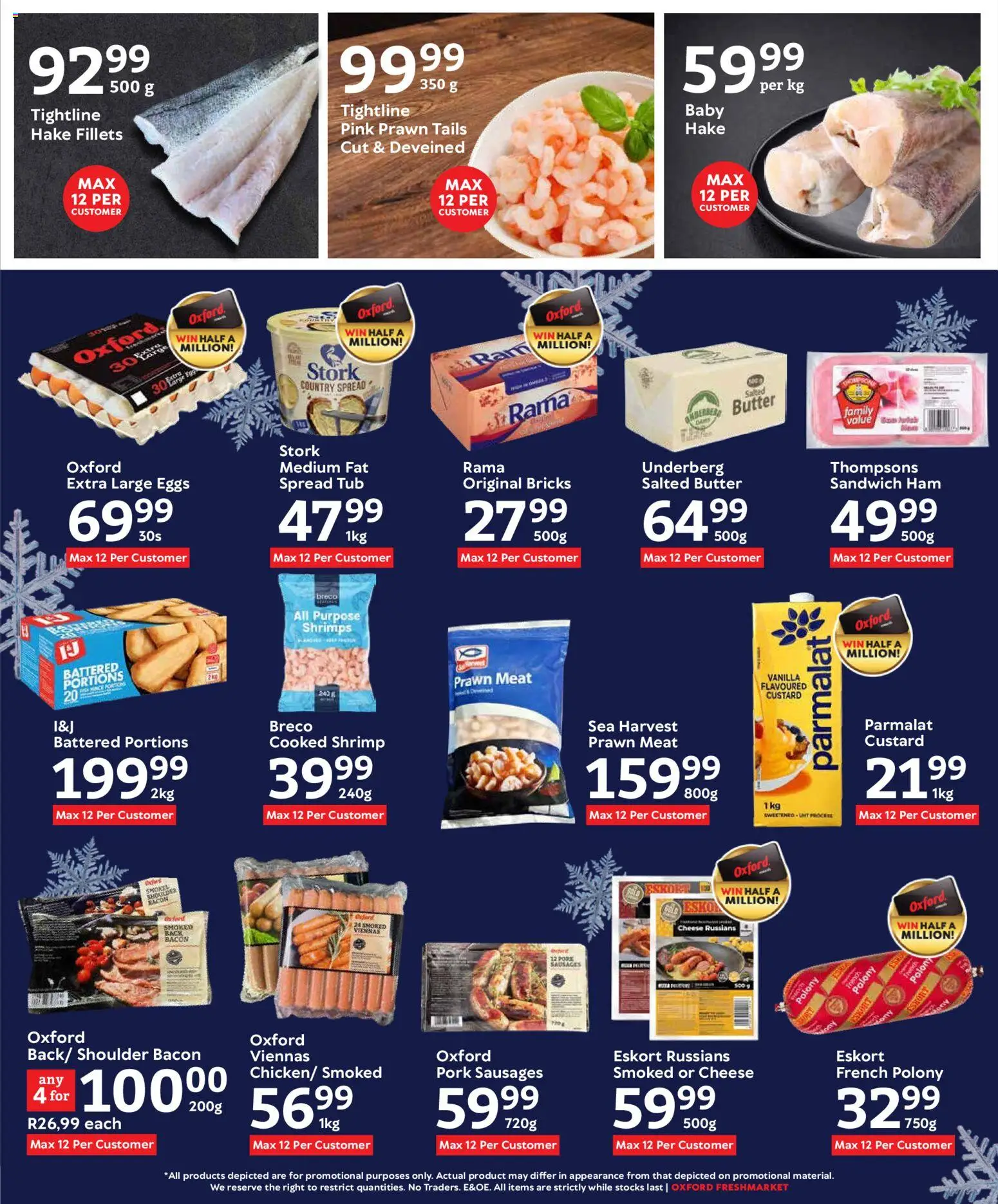 New Oxford Freshmarket catalogue – valid from 23.12.2025 | Page: 16 | Products: Custard, Cheese, Polony, Ham