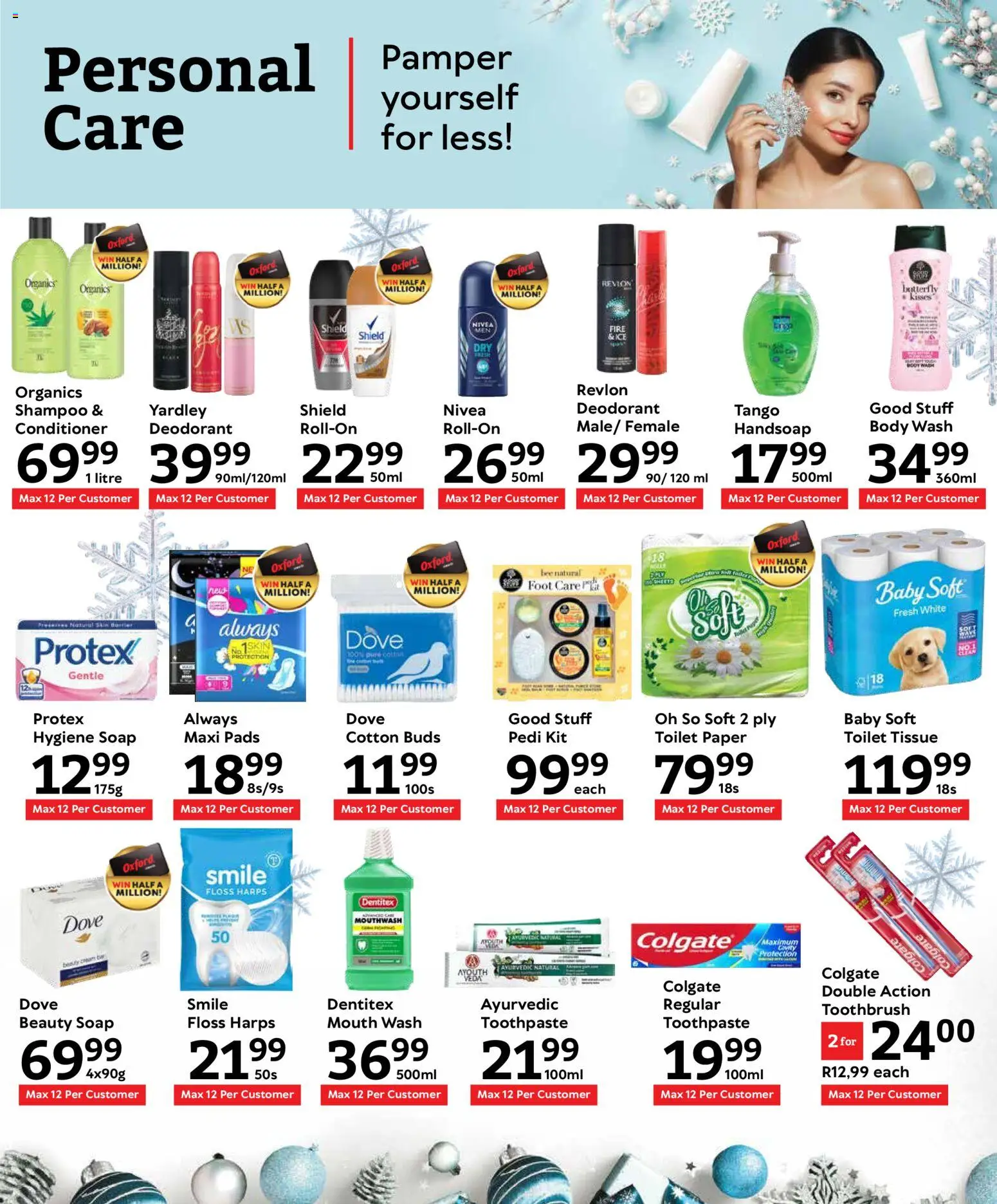 New Oxford Freshmarket catalogue – valid from 23.12.2025 | Page: 20 | Products: Toilet, Conditioner, Paper, Body wash