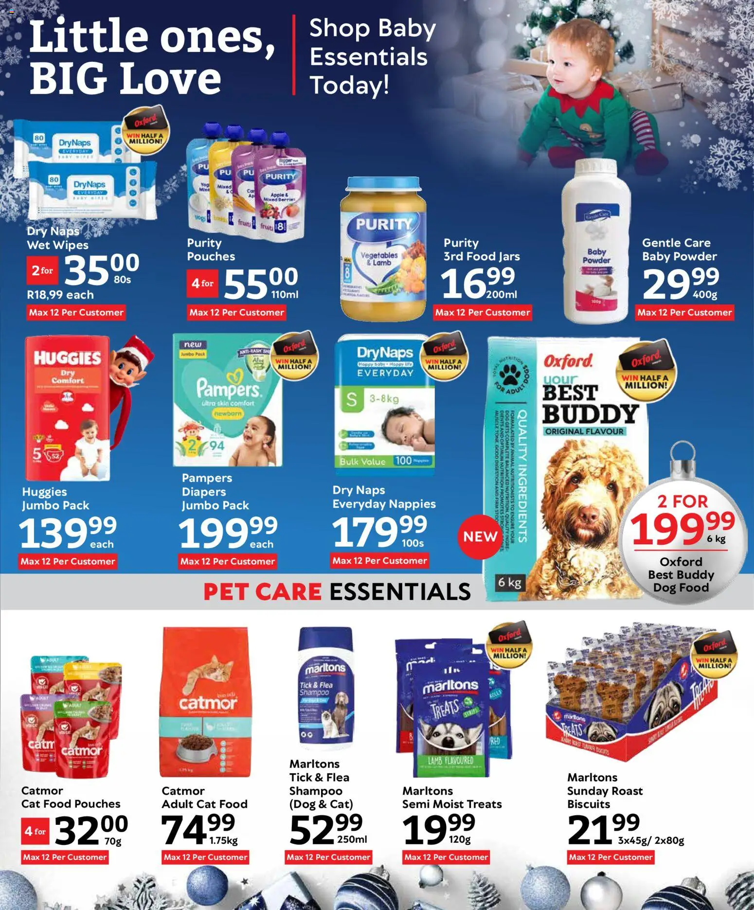 New Oxford Freshmarket catalogue – valid from 23.12.2025 | Page: 19 | Products: Powder, Shampoo, Fruit, Cat food