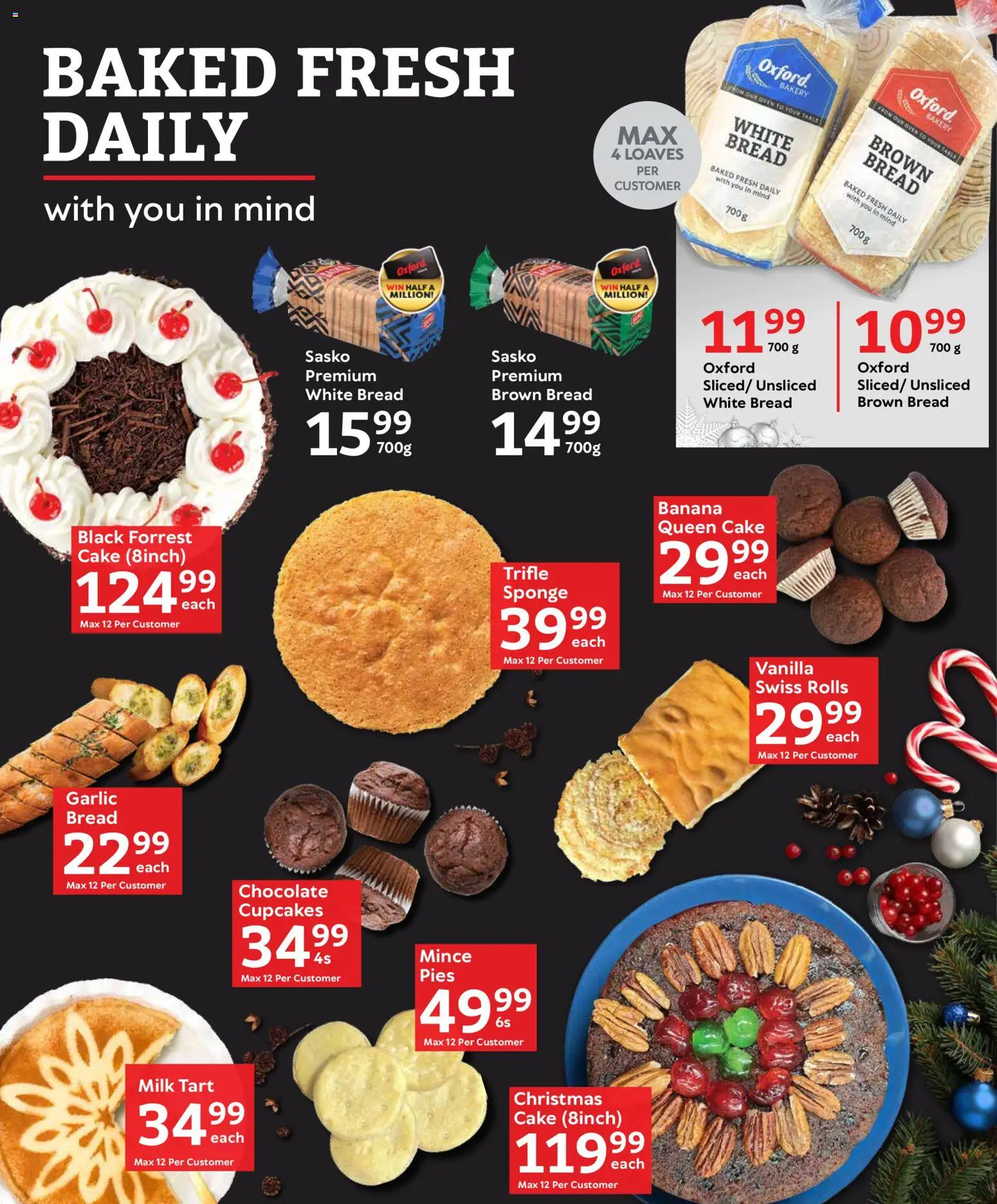 New Oxford Freshmarket catalogue – valid from 23.12.2025 | Page: 23 | Products: Bakery, Bread, Chocolate, Garlic