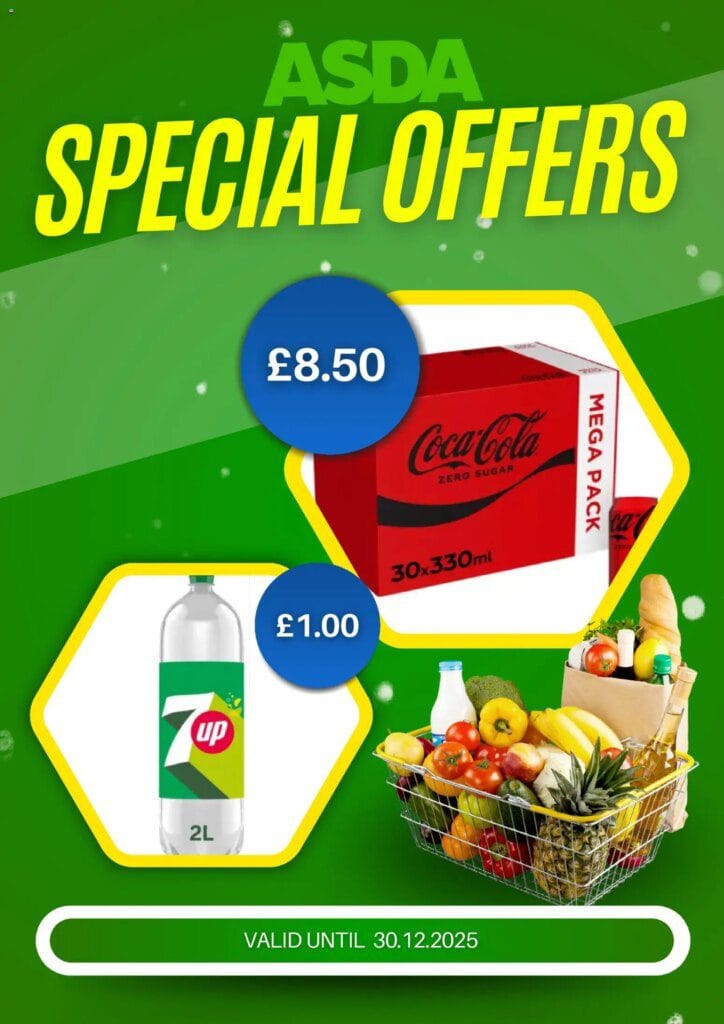 Asda offers this week Tuesday 23 December