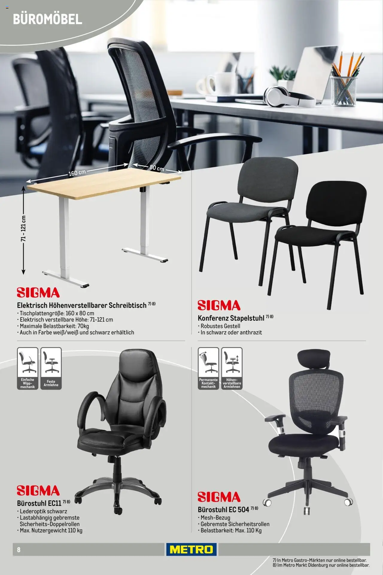 Metro  Office Sortiment – gültig ab 01.10.2025 | Seite: 8