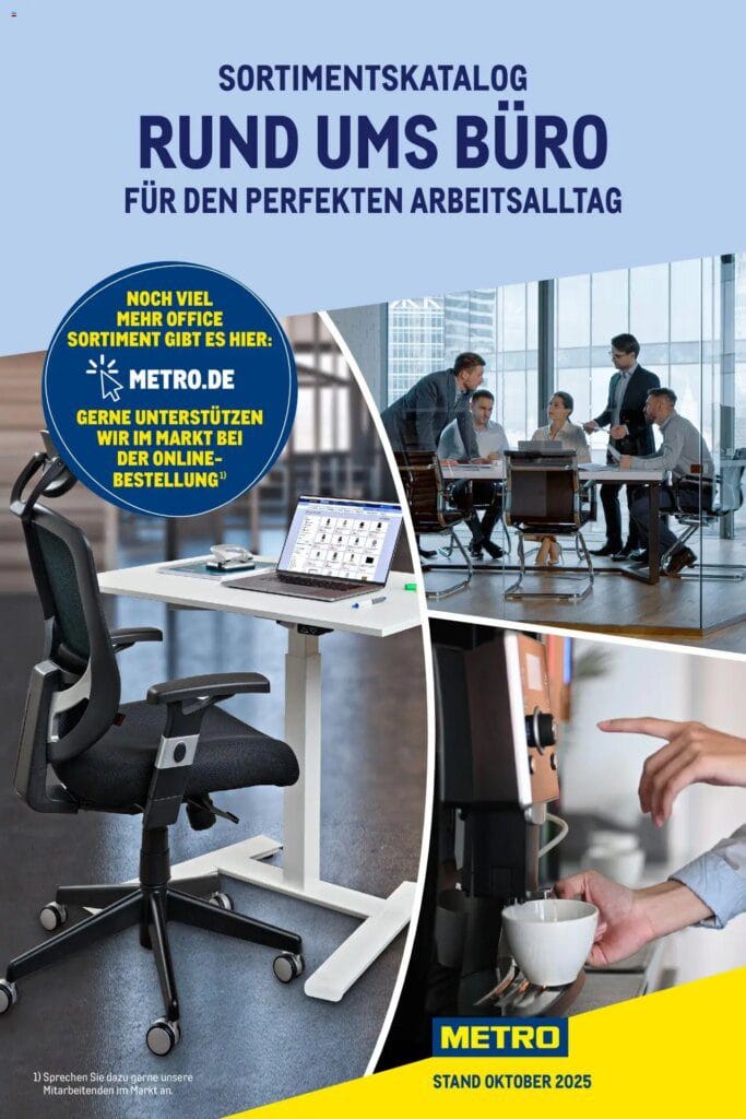 Metro prospekt nächste woche Sortiment (ab 01.10.2025) zum Blättern