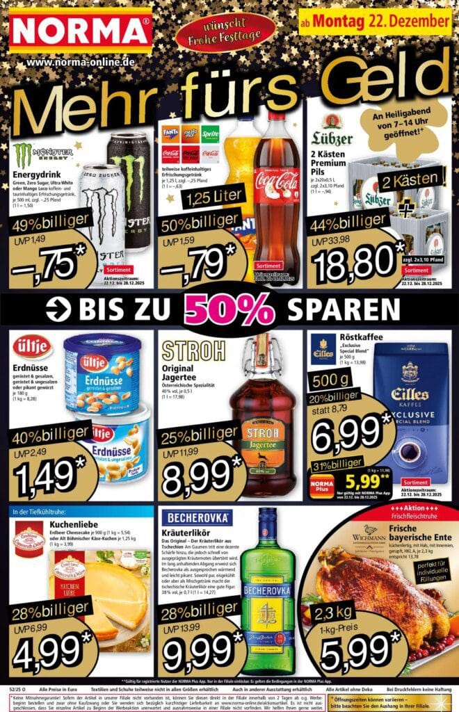 Norma Prospekt Zum Blättern 29.12 BLACK FRIDAY