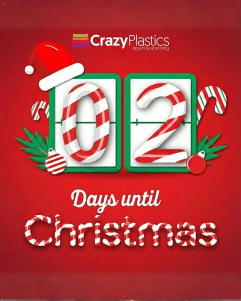 2 days to Christmas 23 December Crazy Plastics Specials and Catalogues Online Shopping
