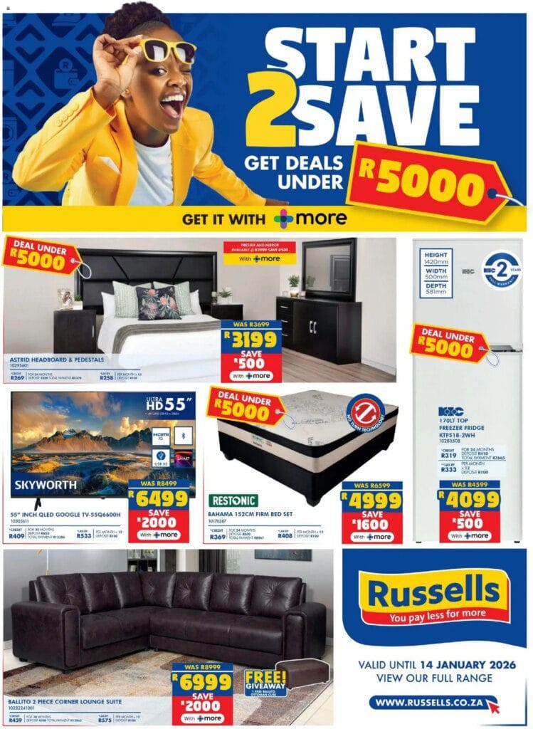 Russells specials and catalogues Online Shopping 29 December