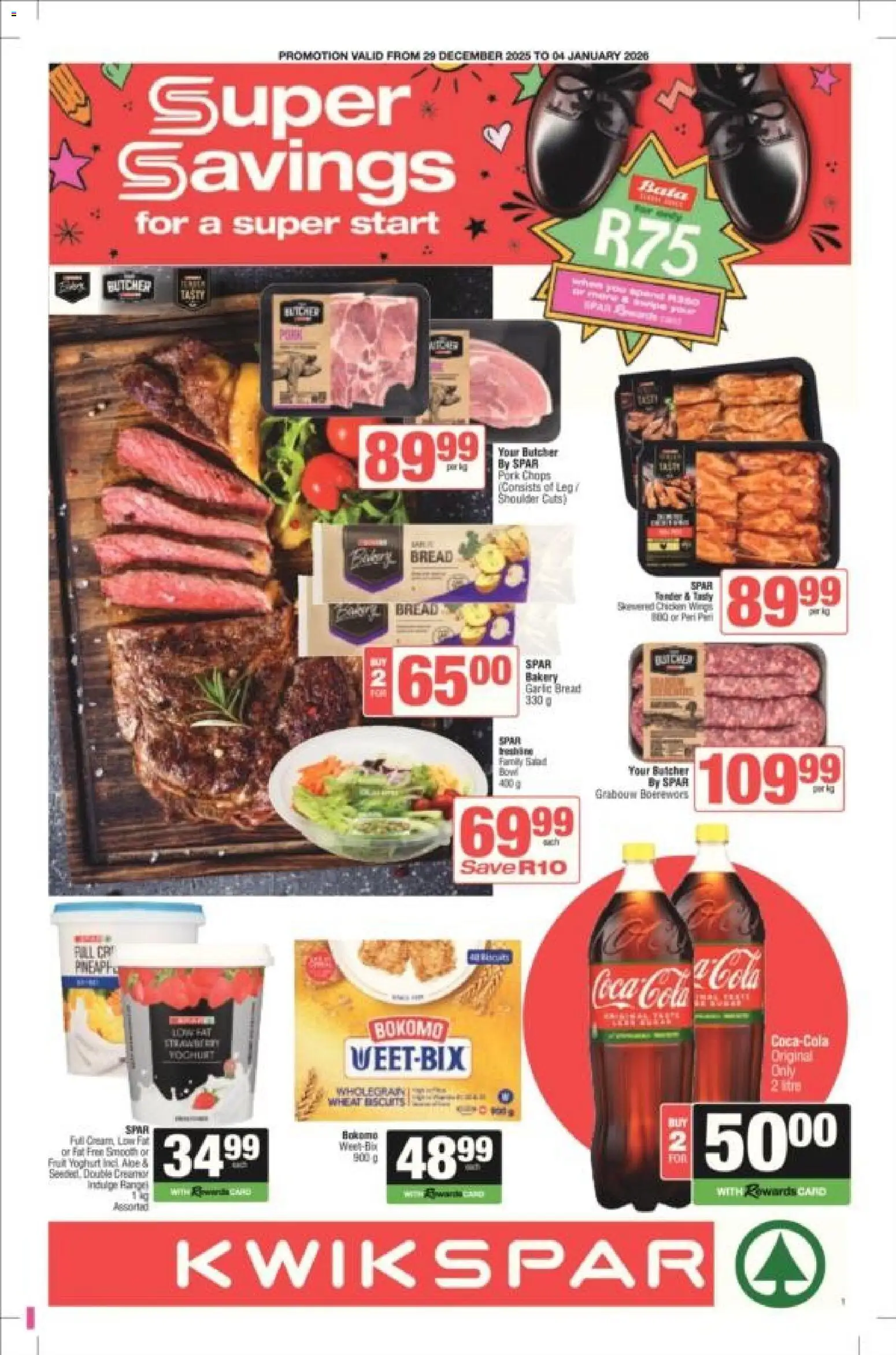 KWIKSPAR - Gauteng - Weekly Specials (29/12/2025 - 04/01/2026) Online 1