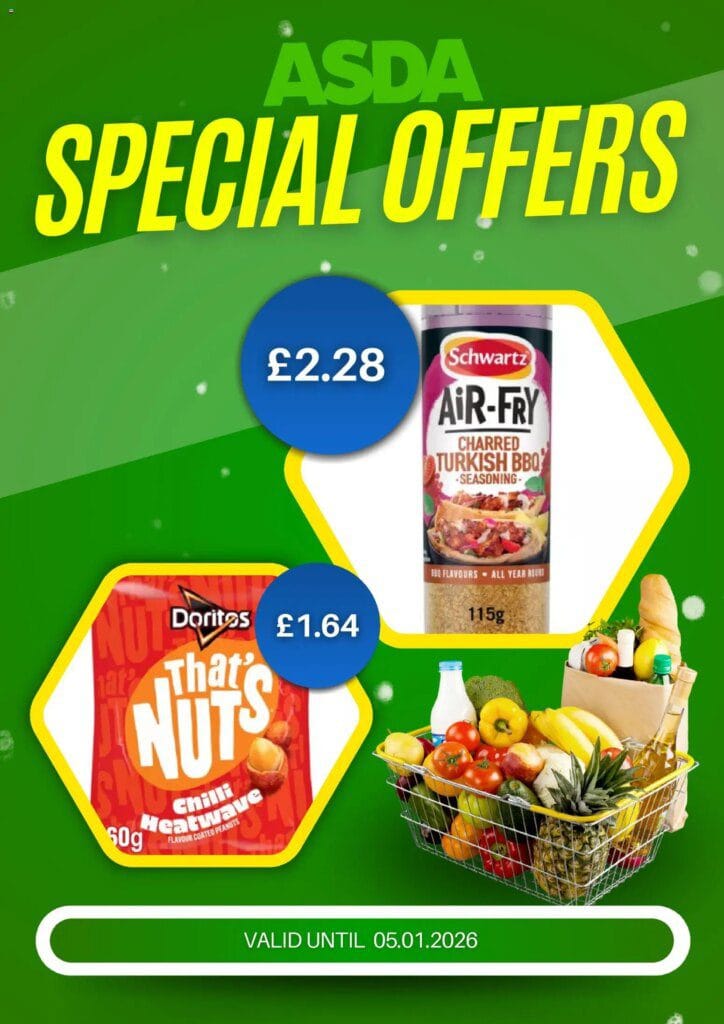 Asda – Weekly offers (from Tuesday 30/12/2025) – Offers Online