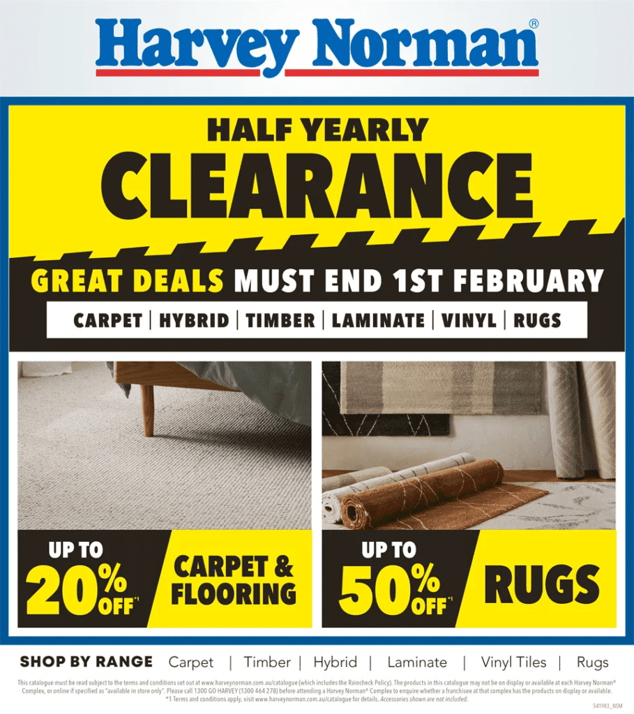 Harvey Norman Catalogue 24 December 2025 – 1 February 2026. 7 Harvey Norman Catalogue 24 December 2025 – 1 February 2026.