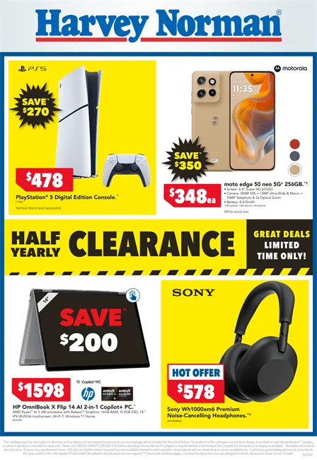 Harvey Norman Catalogue 24 December 2025 – 1 January 2026. 6 Harvey Norman Catalogue 24 December 2025 – 1 January 2026.