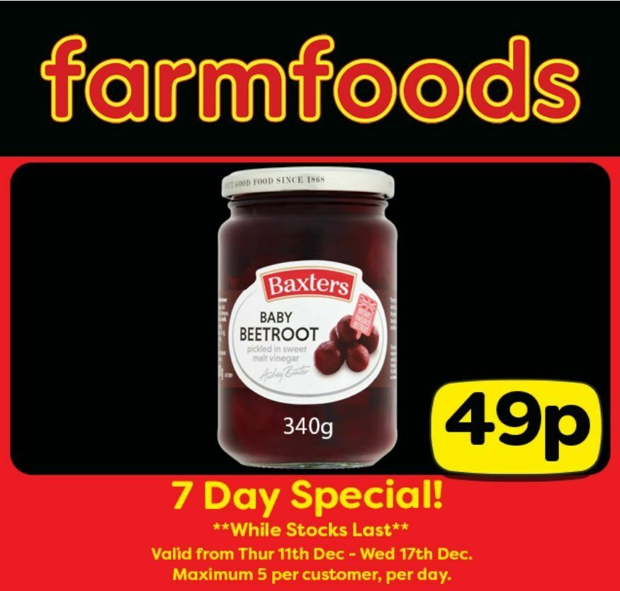 Farmfoods Offers from 11 December 1