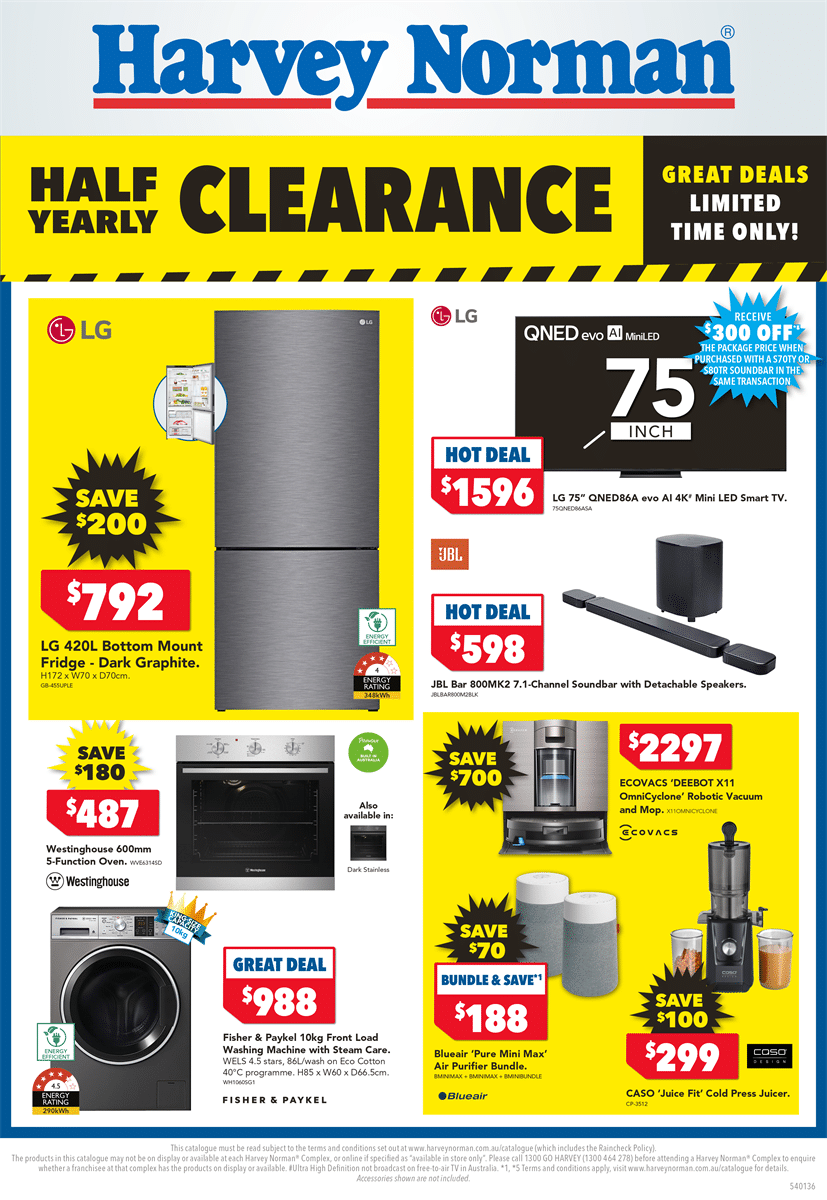 Harvey Norman Boxing Day Sale 2025 – End of Year Super Deals 1