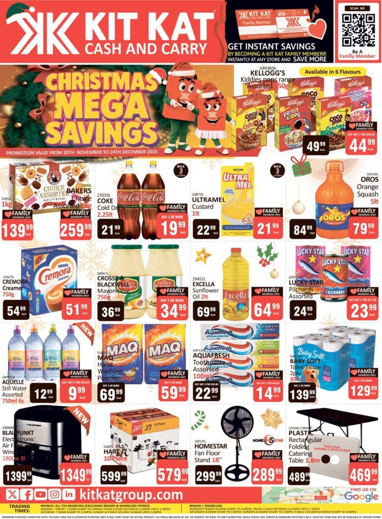 Kit Kat Specials 20 November – 24 December, 2025 2 Kit Kat Specials 20 November – 24 December, 2025