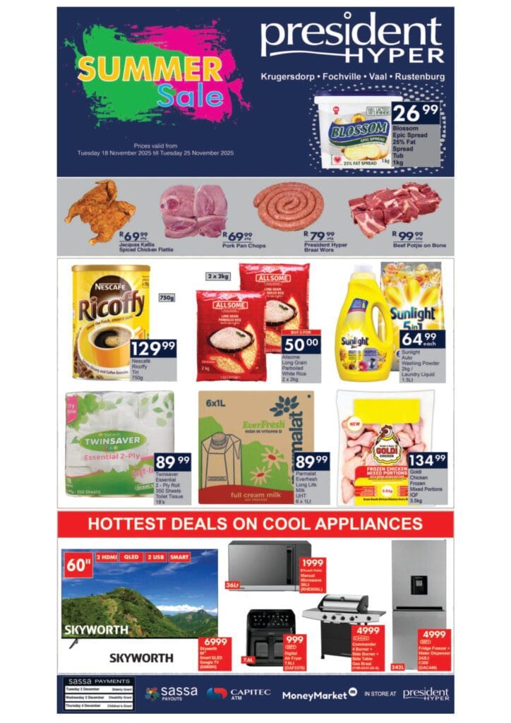 President Hyper Catalogue 18 November – 25 November, 2025