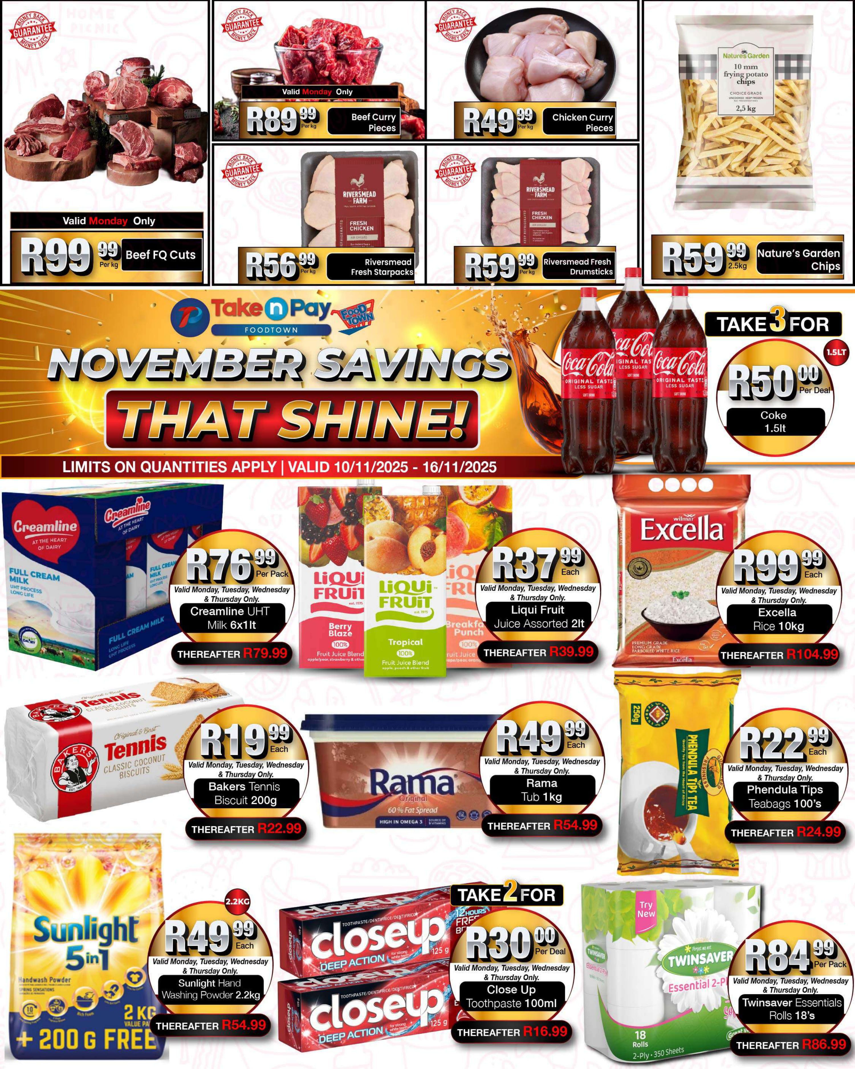 Take n Pay Specials 10 November – 16 November, 2025 1