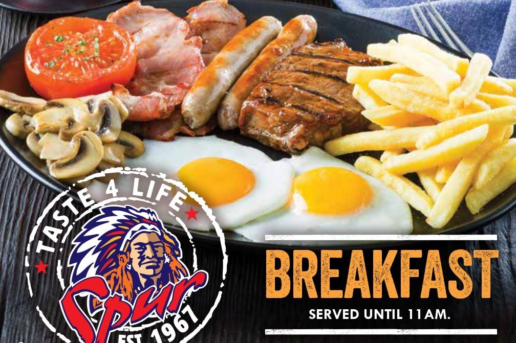 Spur Breakfast Menu Prices