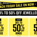 Prouds Black Friday Sale 2025 – Up To 50% OFF