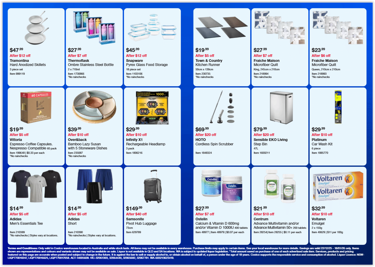 Costco Boxing Day Sale Catalogue 2025 2