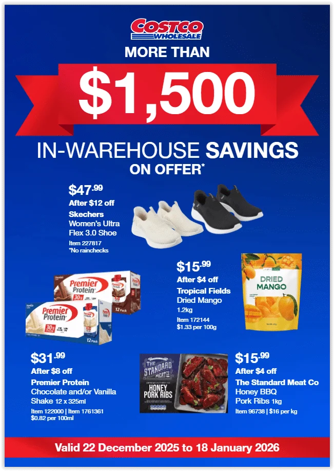 Costco Boxing Day Sale Catalogue 2025