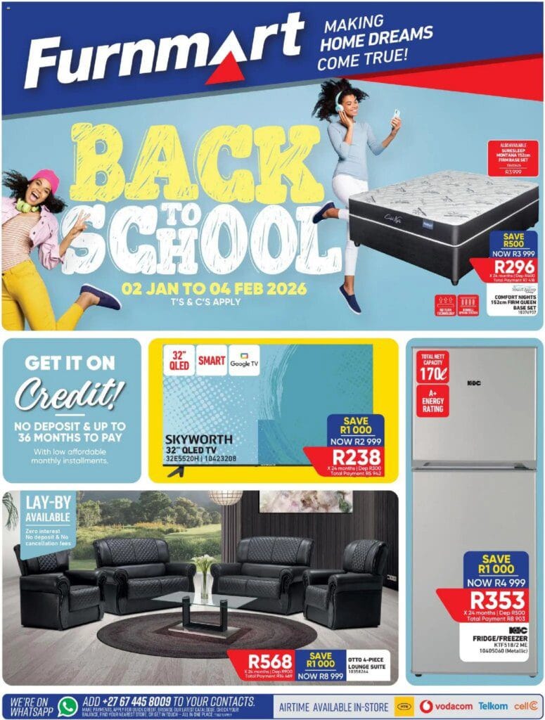 Furnmart Specials (02/01/2026 – 04/02/2026) Online