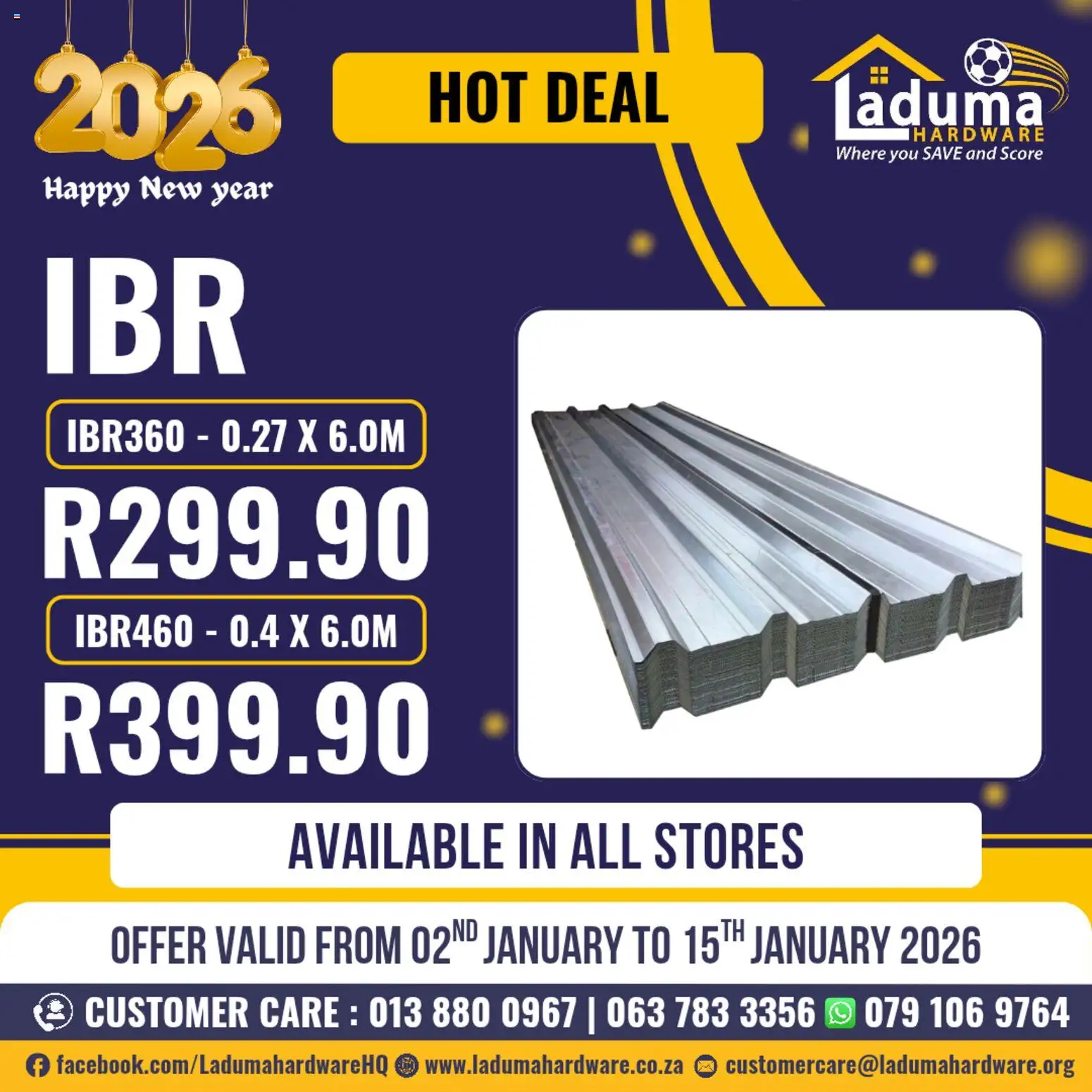 New Laduma Hardware catalogue – valid from 02.01.2026 | Page: 3