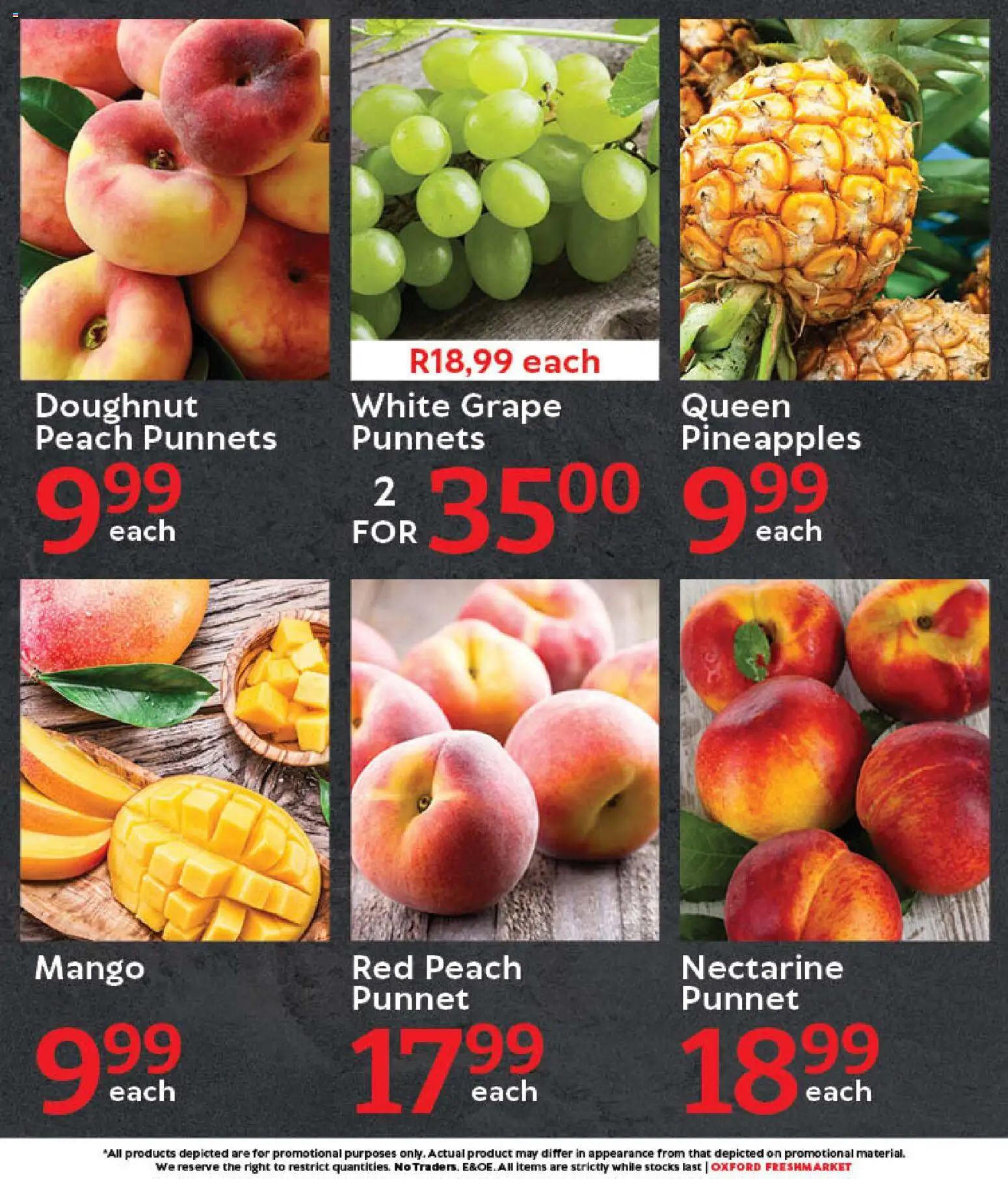 New Oxford Freshmarket catalogue – valid from 03.01.2026 | Page: 4 | Products: Mango, Peach New Oxford Freshmarket catalogue – valid from 03.01.2026 | Page: 4 | Products: Mango, Peach