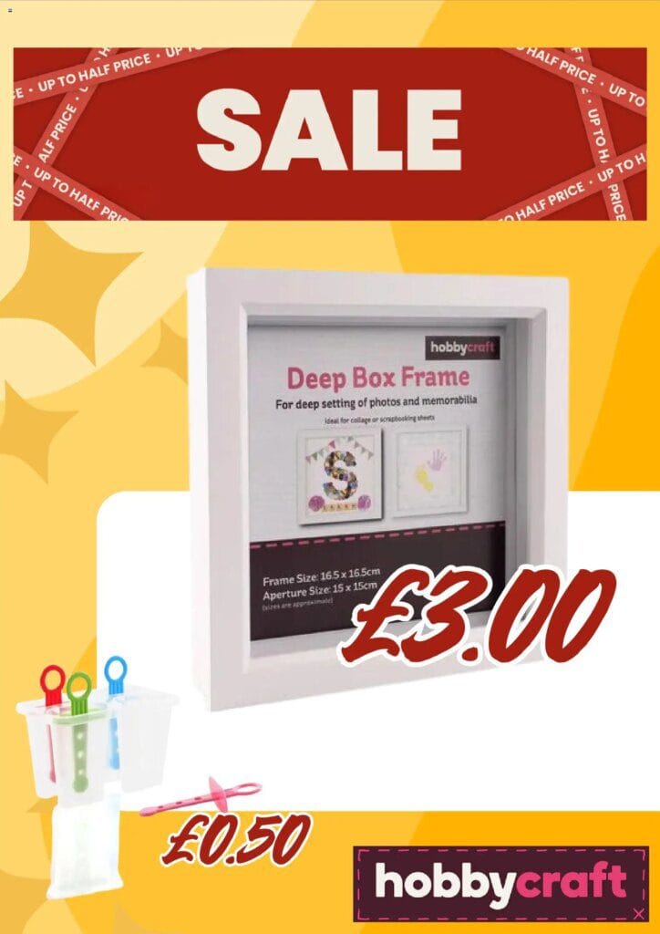 Hobbycraft – Offers (from Sunday 04/01/2026) – Offers Online