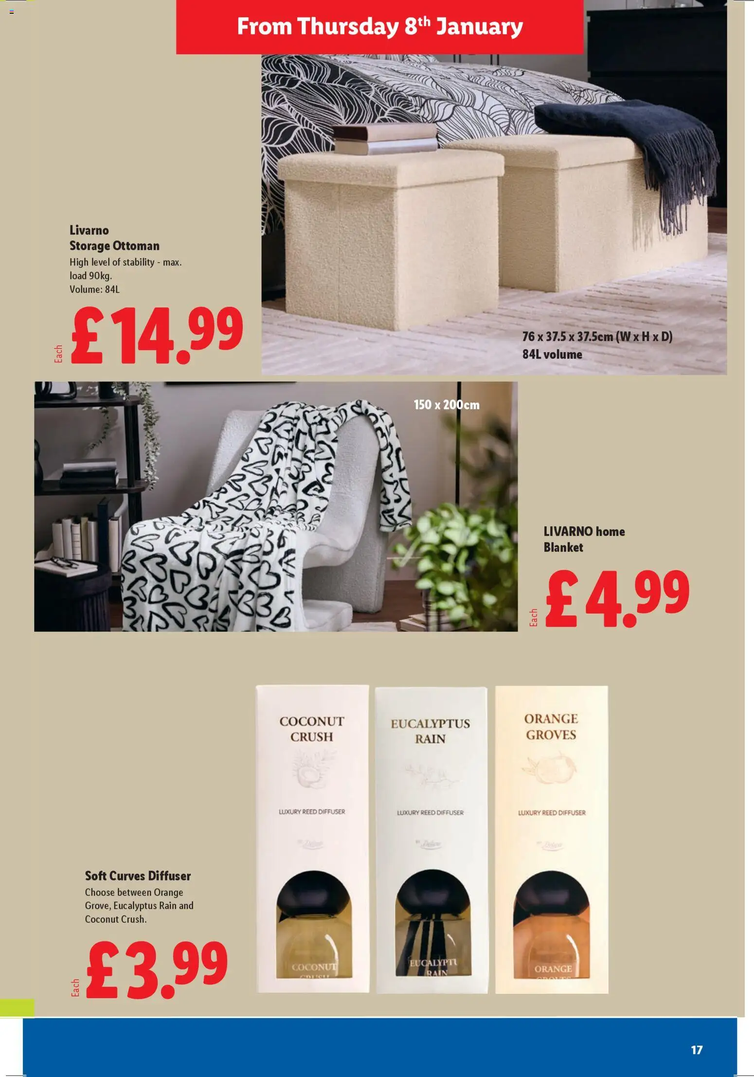 {H1} | Page: 17 | Products: Coconut, Orange, Blanket