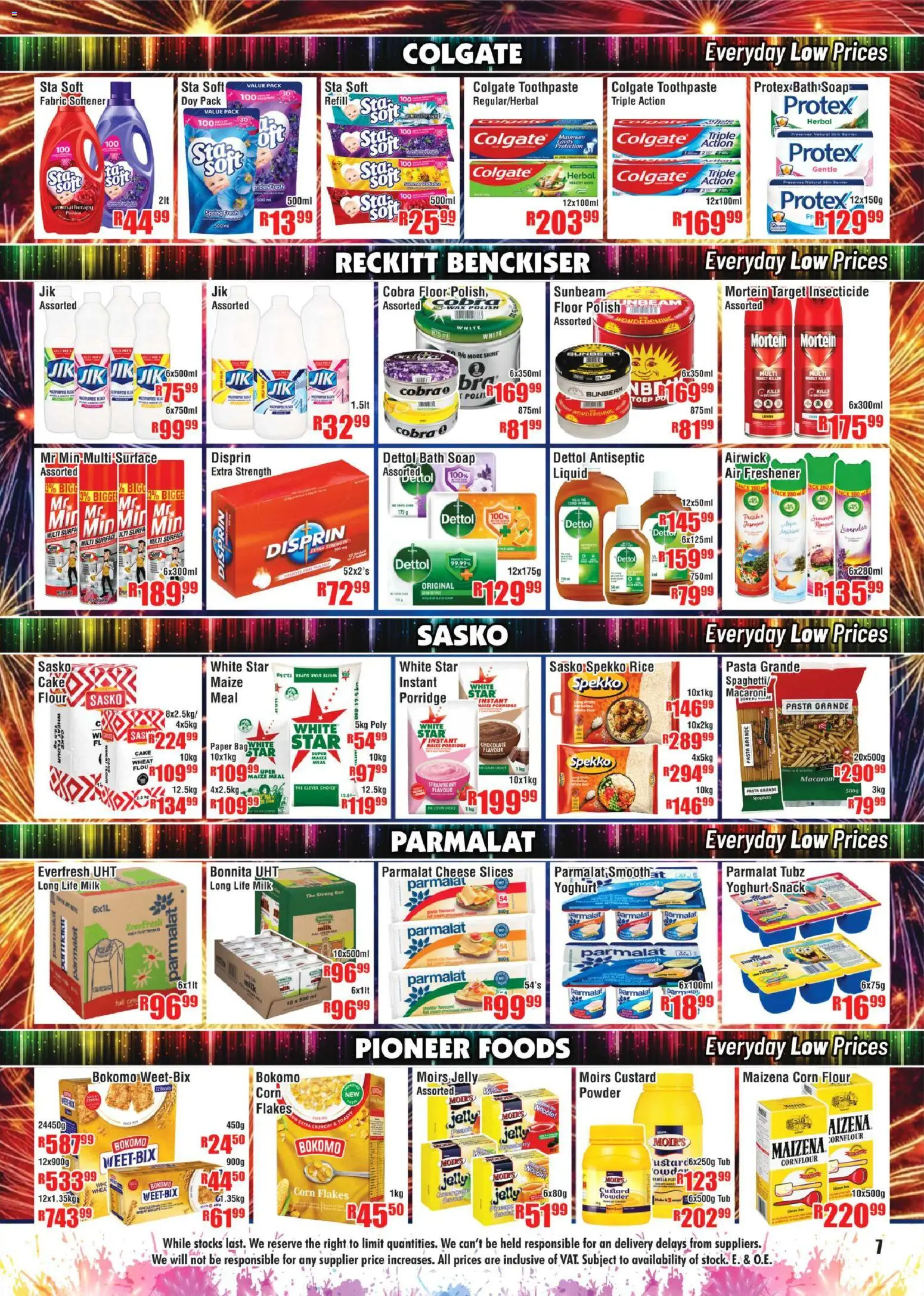 New Devland catalogue – valid from 01.01.2026 | Page: 7 | Products: Maize meal, Cheese, Rice, Toothpaste New Devland catalogue – valid from 01.01.2026 | Page: 7 | Products: Maize meal, Cheese, Rice, Toothpaste