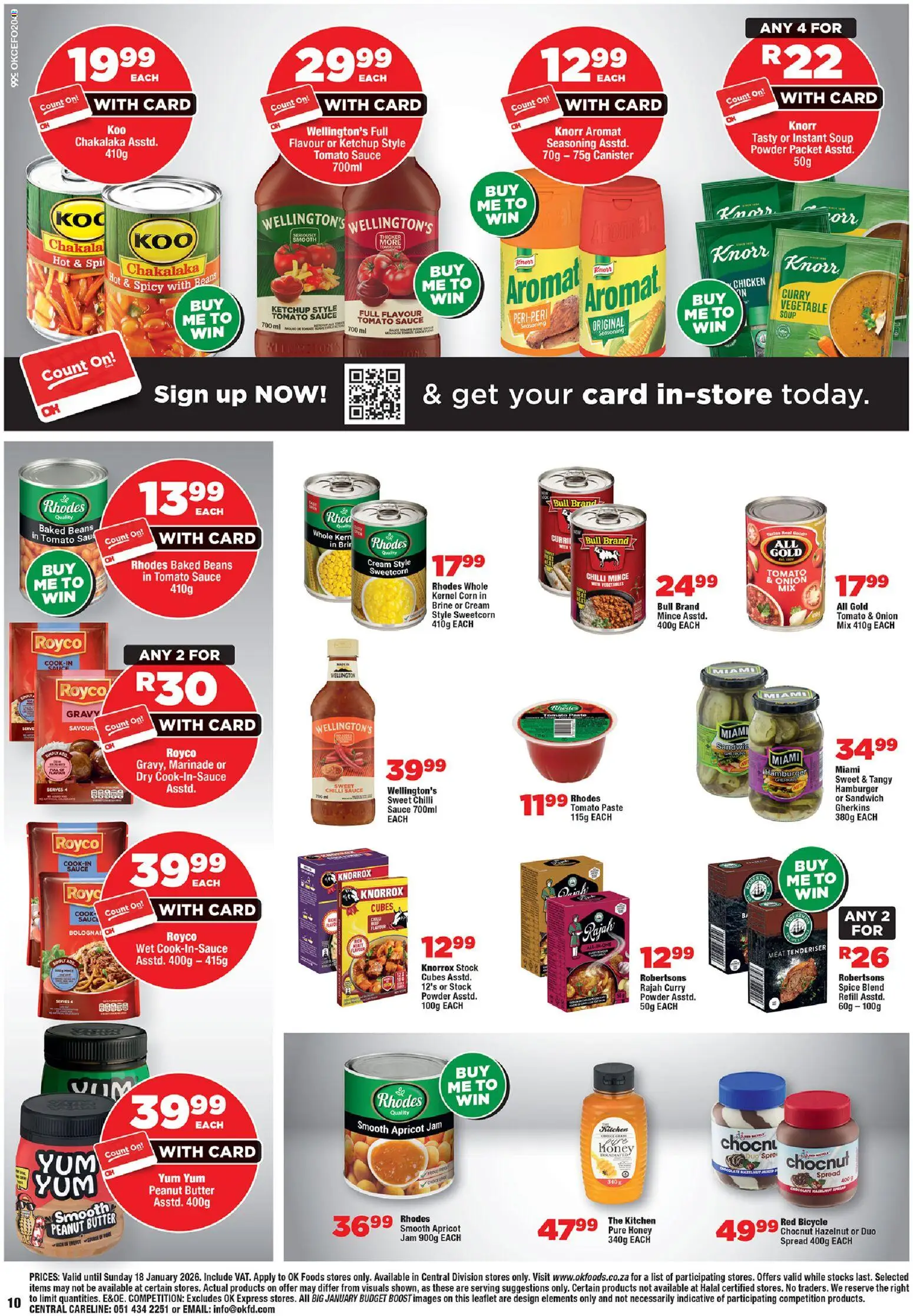 New OK Foods catalogue – valid from 05.01.2026 | Page: 10 | Products: Beans, Baked beans, Aromat, Sauce New OK Foods catalogue – valid from 05.01.2026 | Page: 10 | Products: Beans, Baked beans, Aromat, Sauce