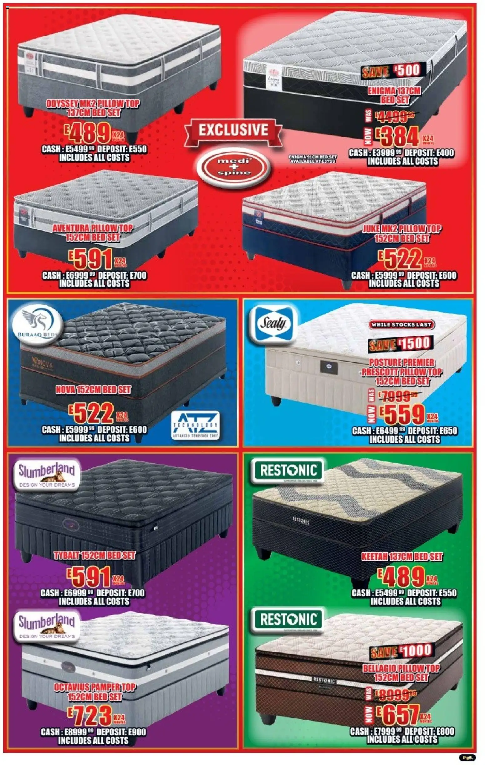 New Lewis Stores catalogue – valid from 05.01.2026 | Page: 5 | Products: Bed, Pillow New Lewis Stores catalogue – valid from 05.01.2026 | Page: 5 | Products: Bed, Pillow