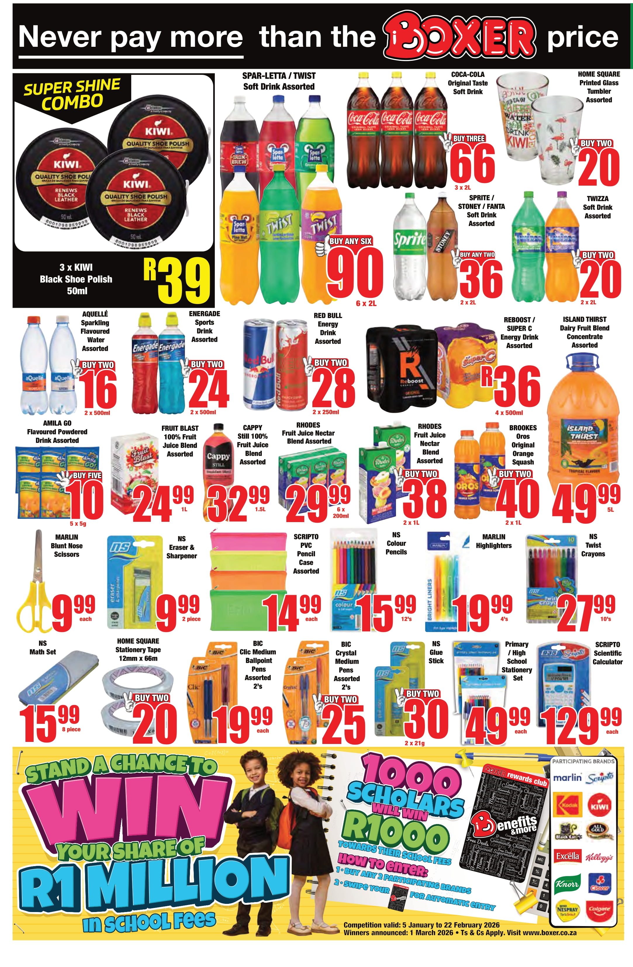 Boxer special for this week Special Eastern Cape 5 January 6