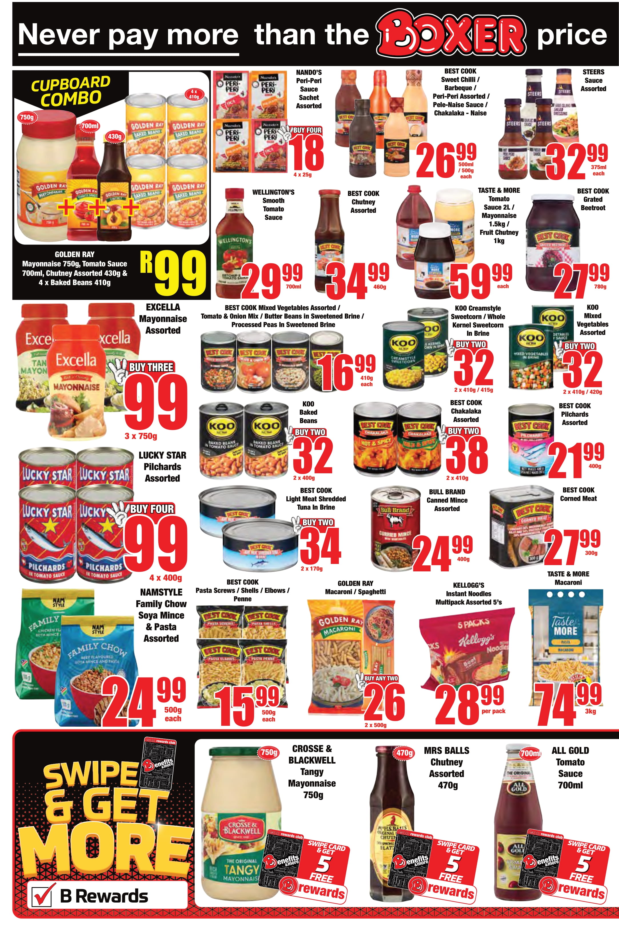 Boxer special for this week Special Eastern Cape 5 January 8