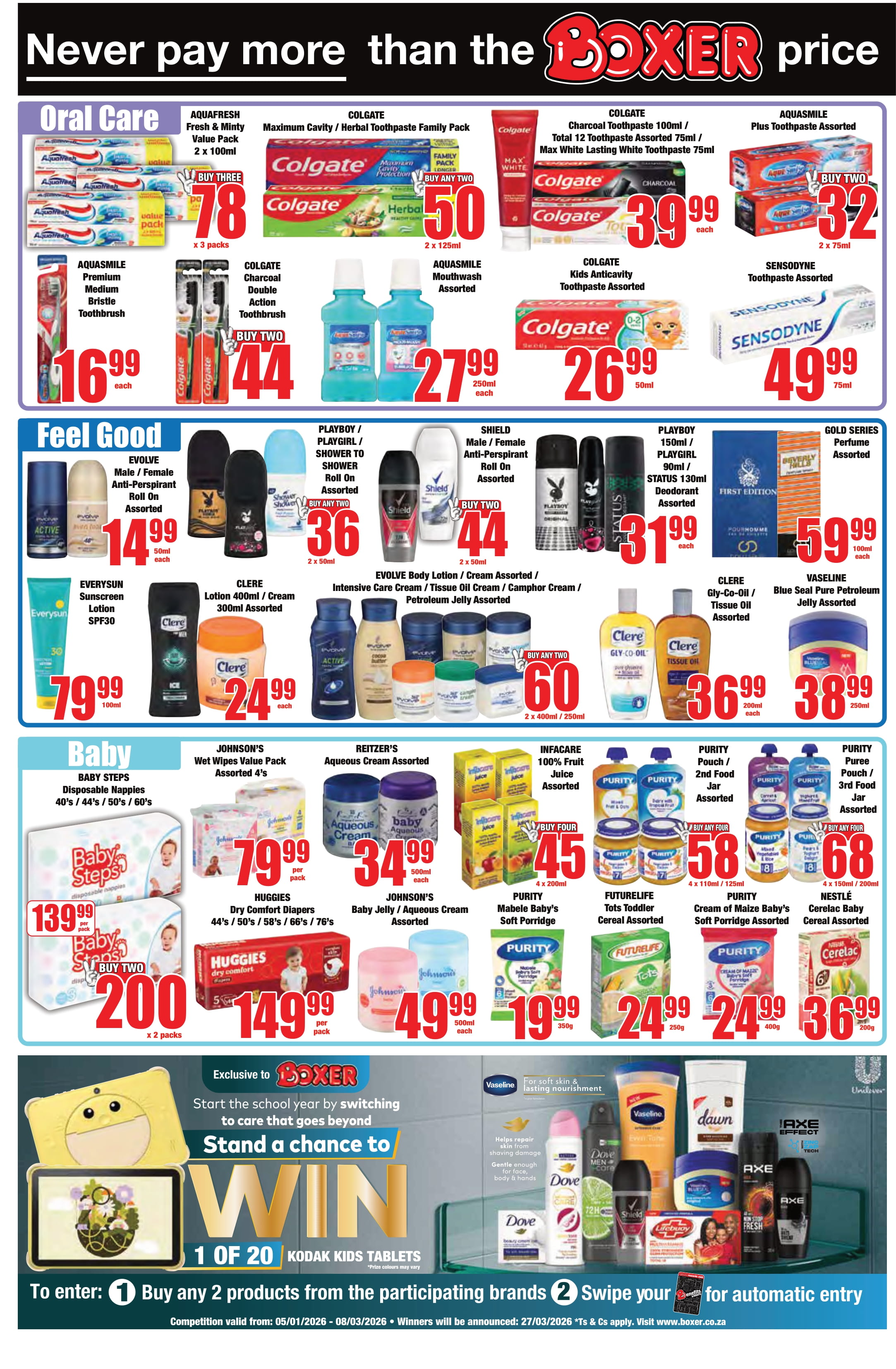 Boxer special for this week Special Eastern Cape 5 January 10