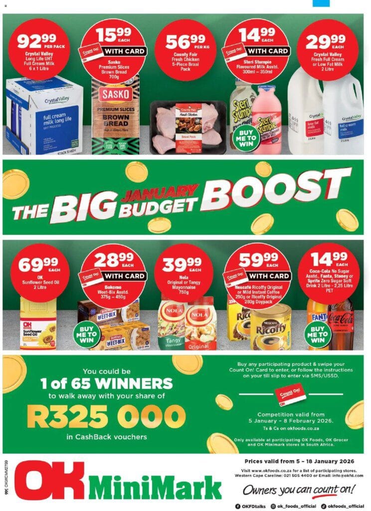 specials catalogues Western Cape - OK MiniMark 05 January 2 specials catalogues Western Cape – OK MiniMark 05 January