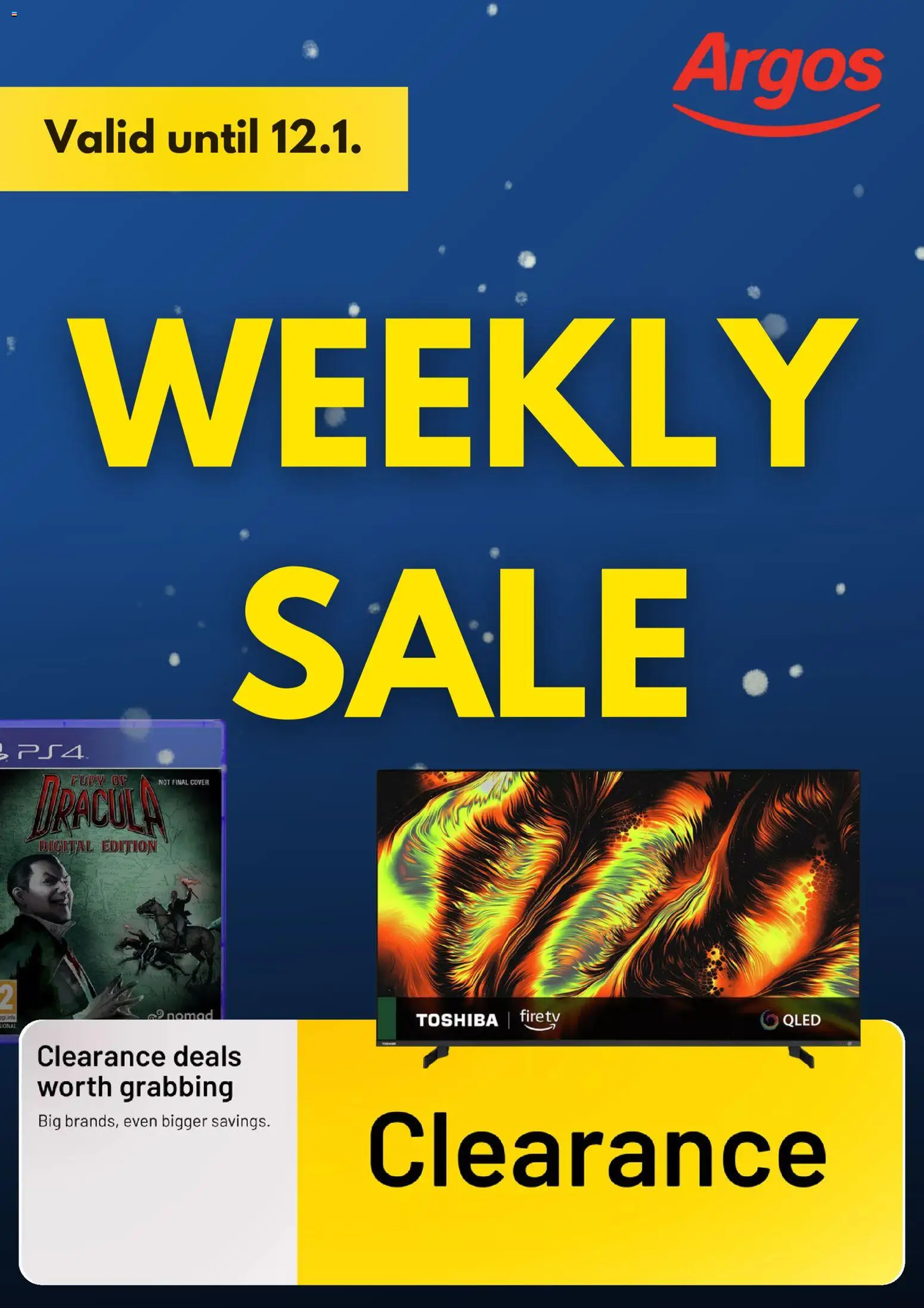 Argos Tuesday 06 January Argos Catalogue & Online 1