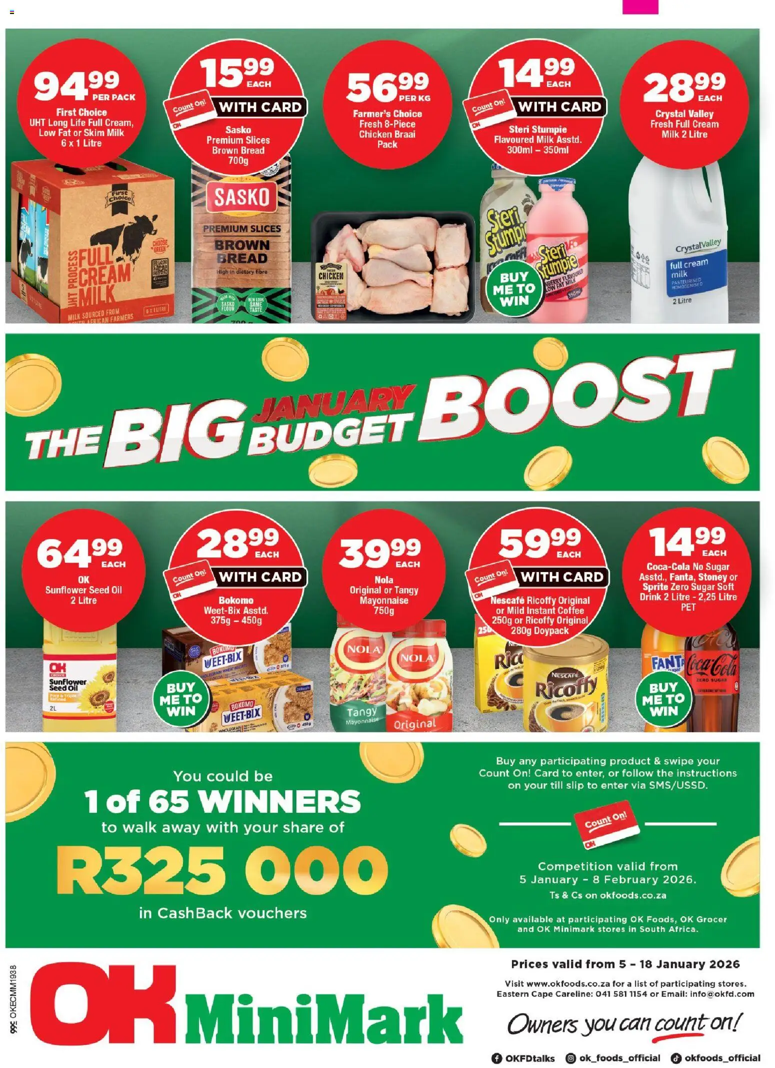 OK Foods specials and catalogues Eastern Cape - OK MiniMark 05 January 1