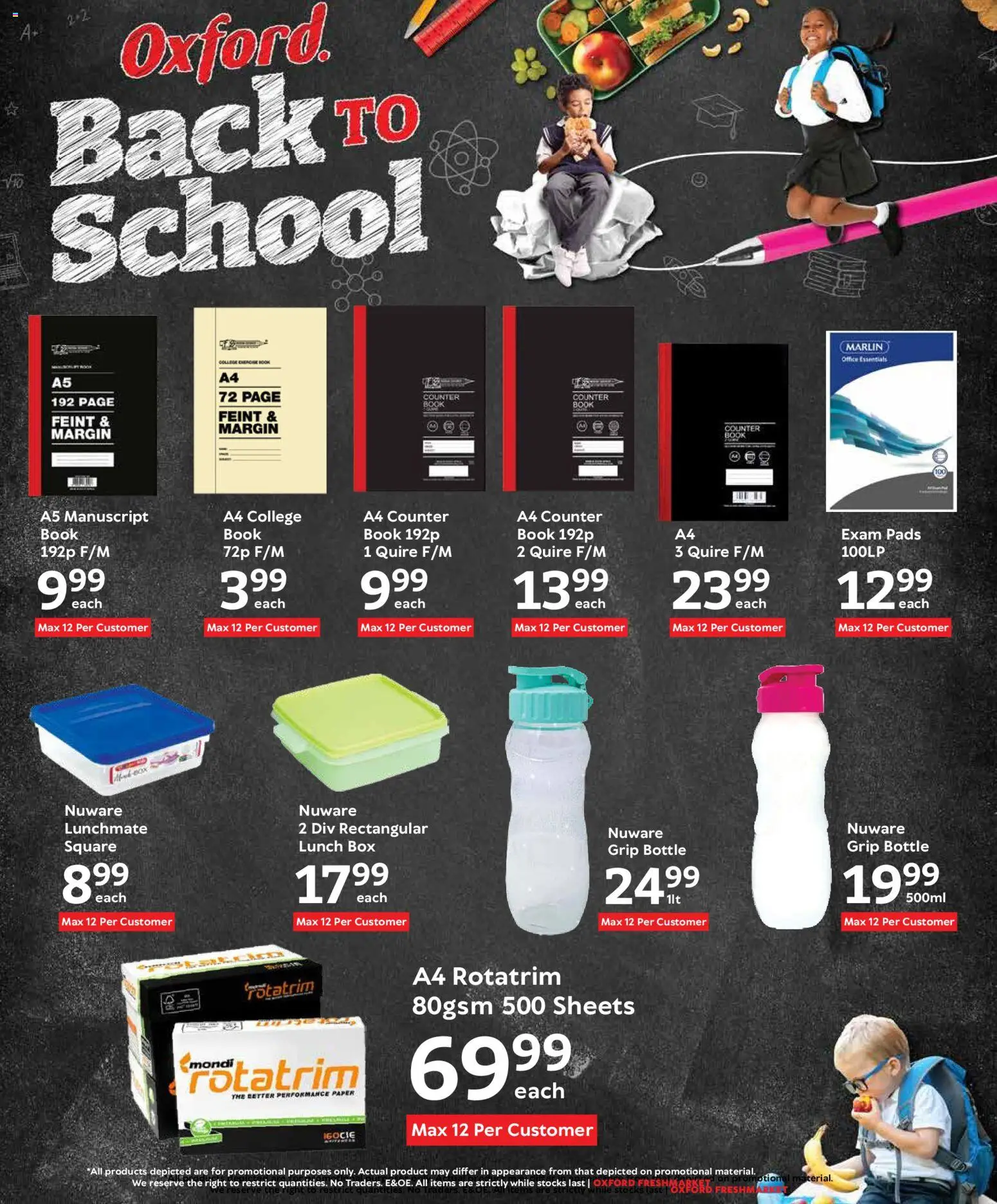 New Oxford Freshmarket catalogue – valid from 07.01.2026 | Page: 6 | Products: Box, Pads, Paper