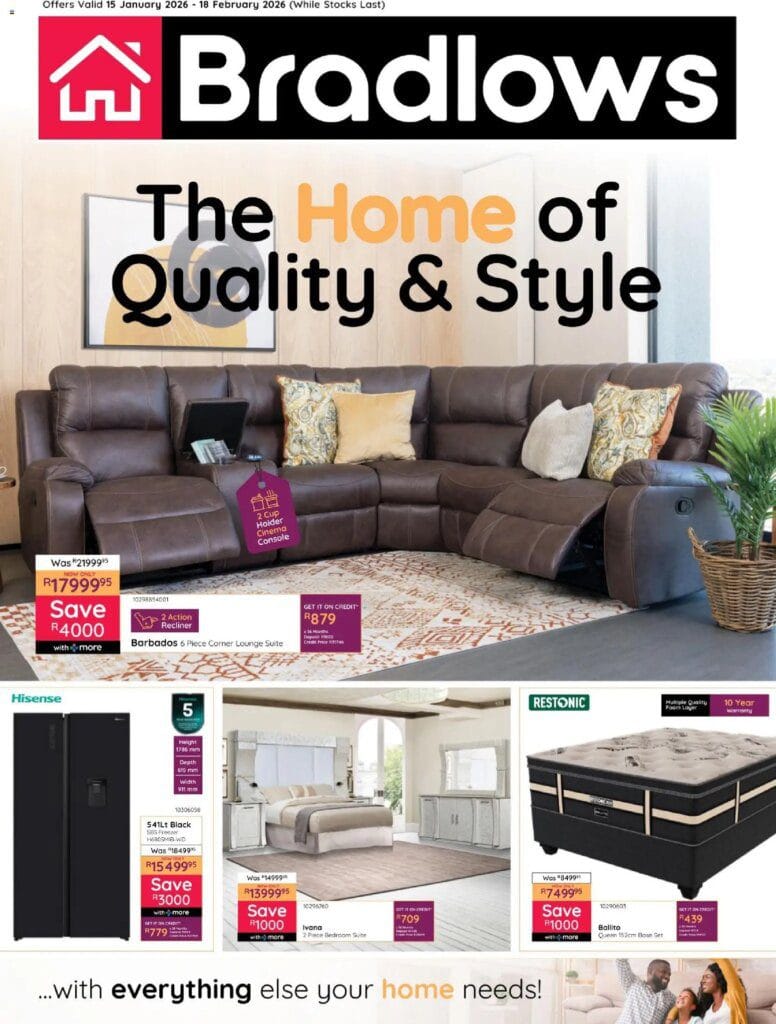 Bradlows catalogue specials 15 January Online Shopping