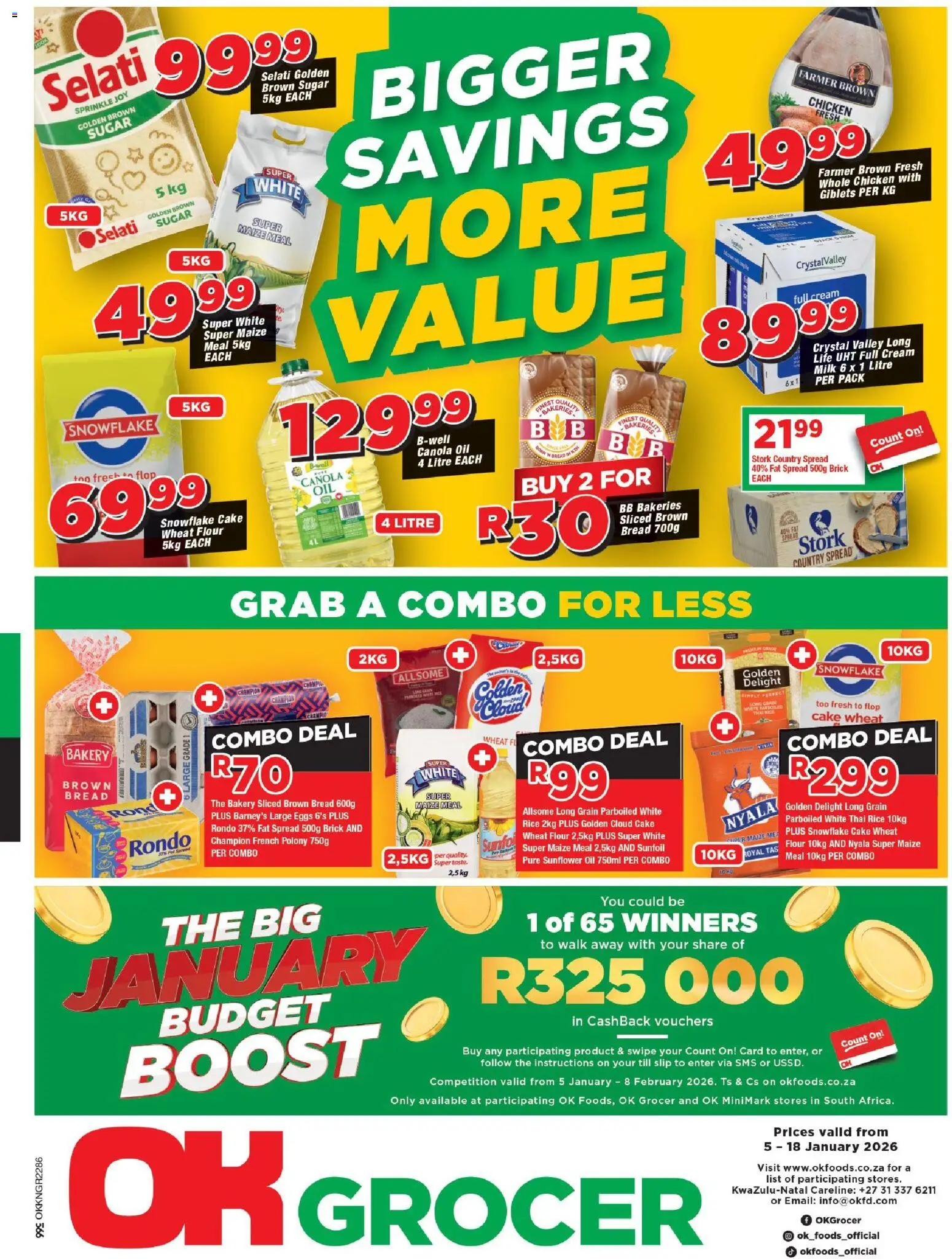 OK Foods - OK Grocer 05 January specials 1