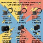 Matrix Warehouse USB-C chargers (from Thursday 08/01/2026) Online