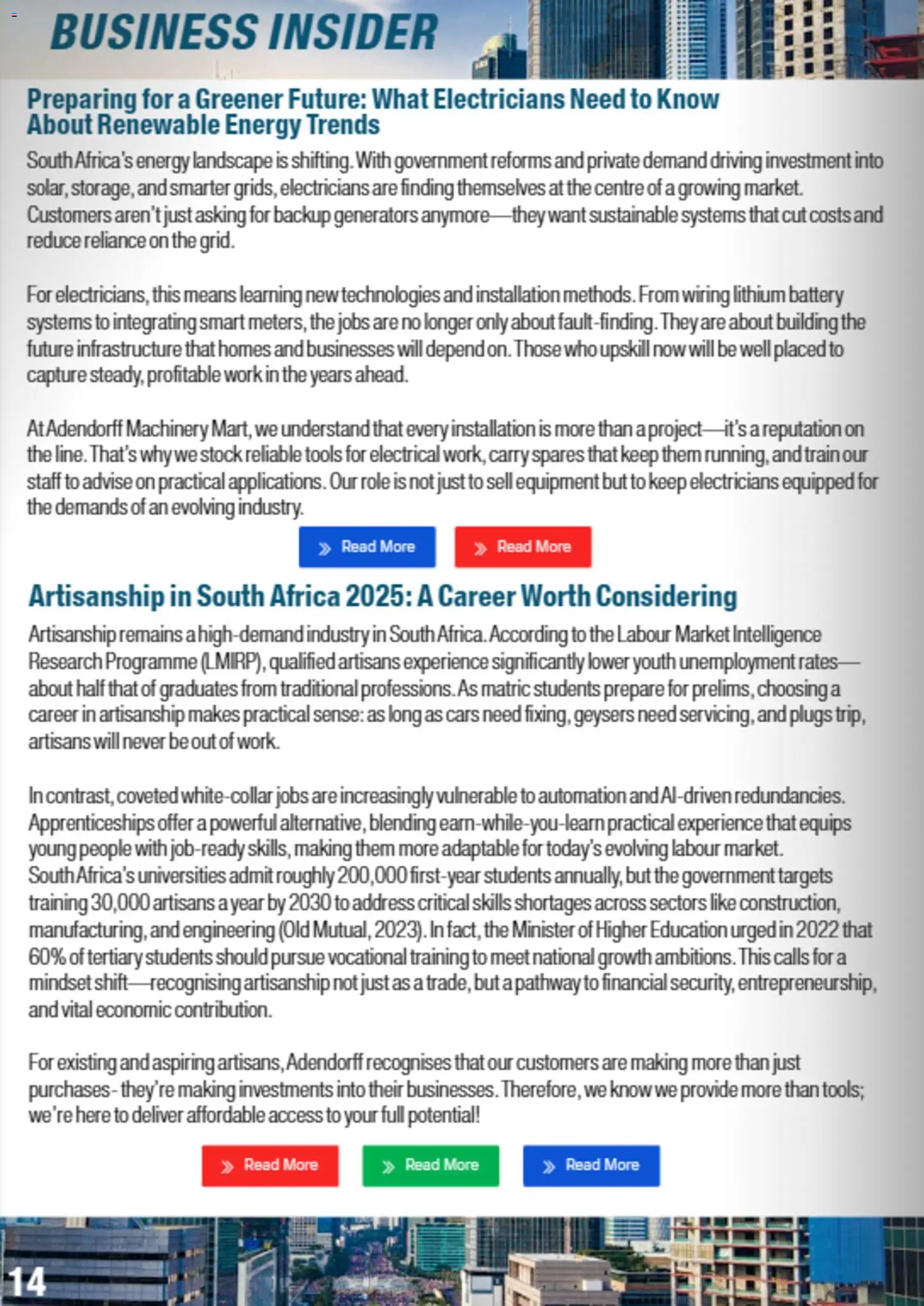 New Adendorff catalogue – valid from 01.01.2026 | Page: 16 | Products: Plugs, Battery, Stock