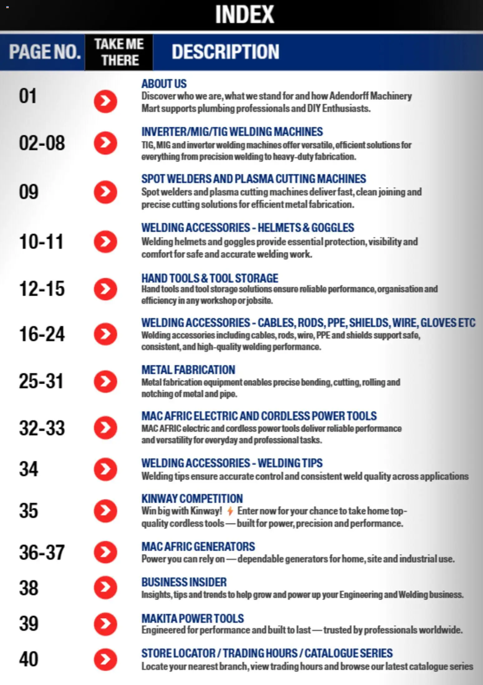 New Adendorff catalogue – valid from 01.01.2026 | Page: 2 | Products: Gloves