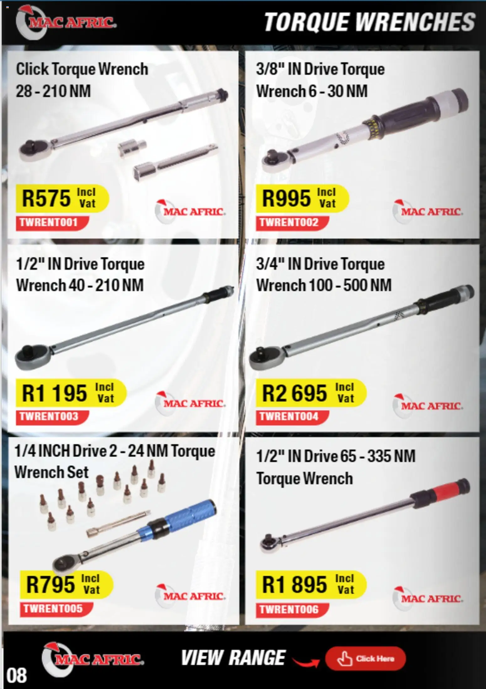 New Adendorff catalogue – valid from 01.01.2026 | Page: 10 | Products: Wrench