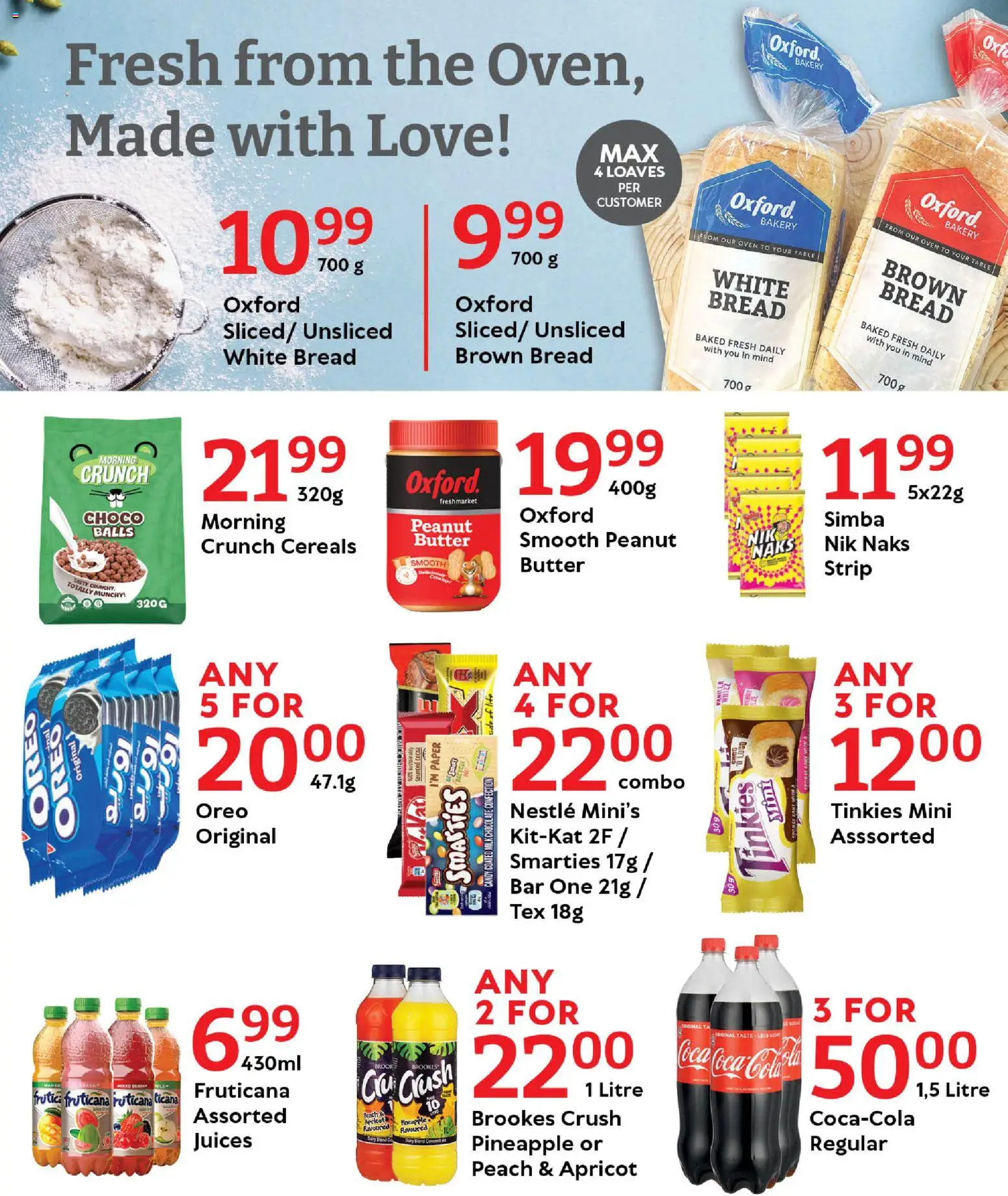New Oxford Freshmarket catalogue – valid from 12.01.2026 | Page: 7 | Products: Butter, Chocolate, Dairy blend, Paper