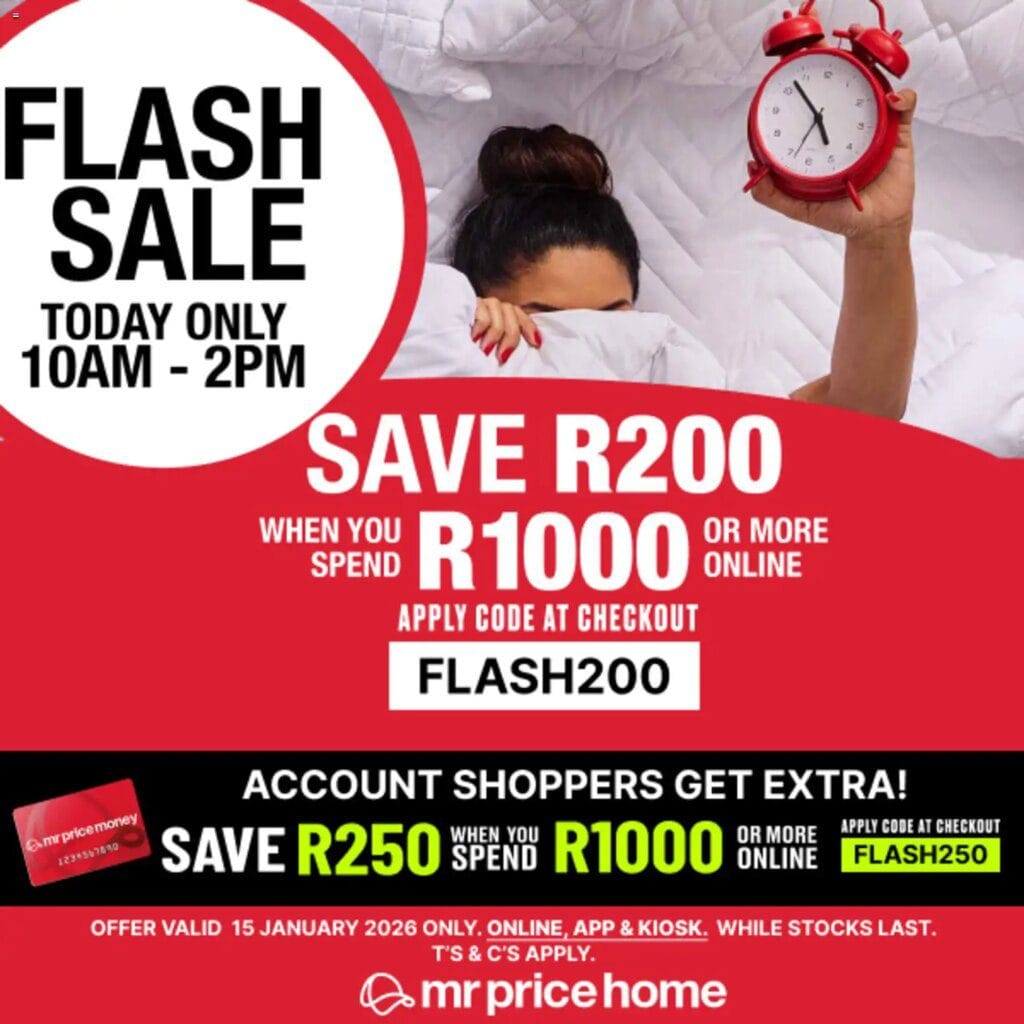 MRP Home Flash Sale (15/01/2026 - 15/01/2026) Online 6 MRP Home Flash Sale (15/01/2026 – 15/01/2026) Online