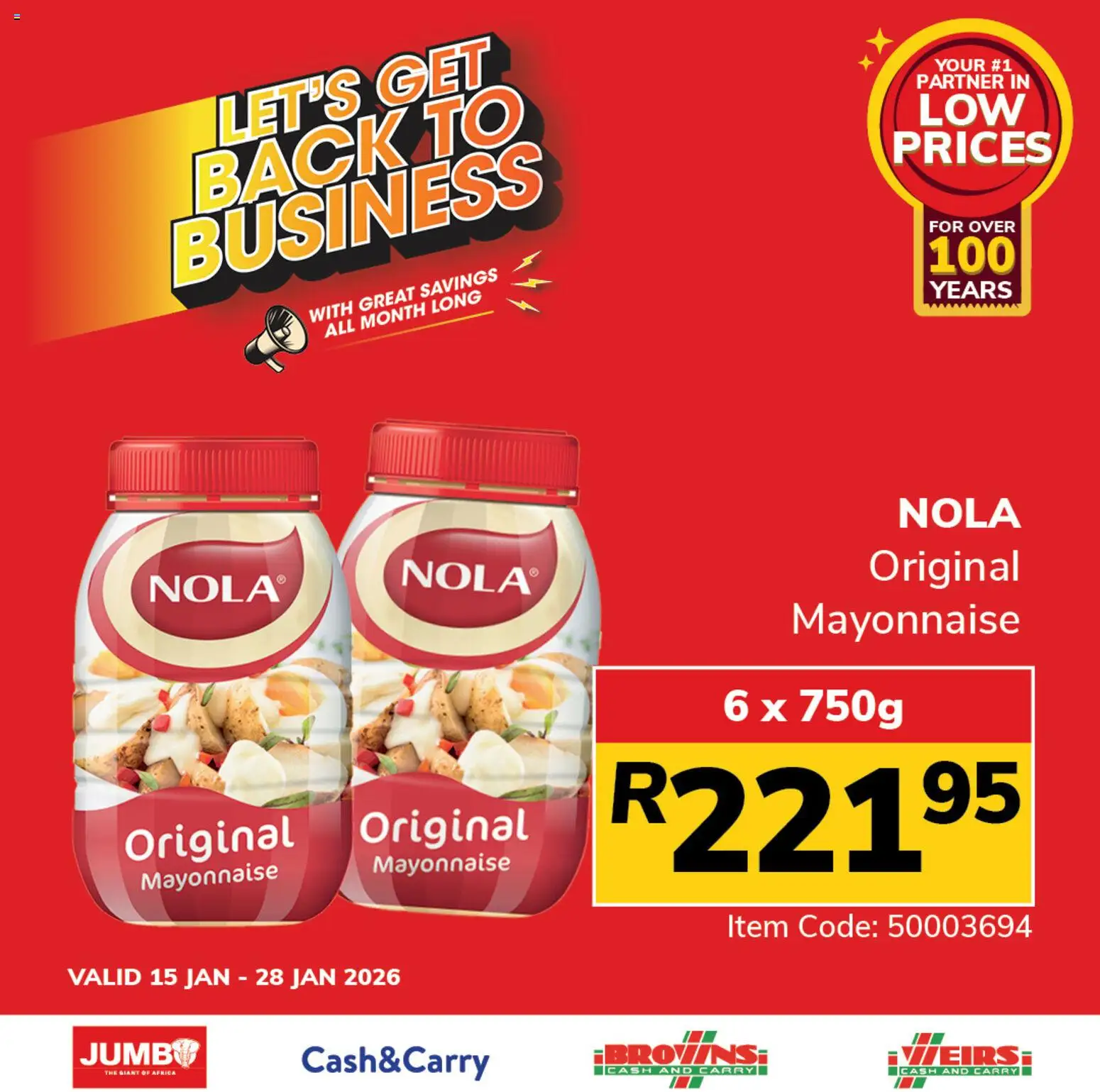 New Jumbo catalogue – valid from 15.01.2026 | Page: 2 | Products: Mayonnaise New Jumbo catalogue – valid from 15.01.2026 | Page: 2 | Products: Mayonnaise