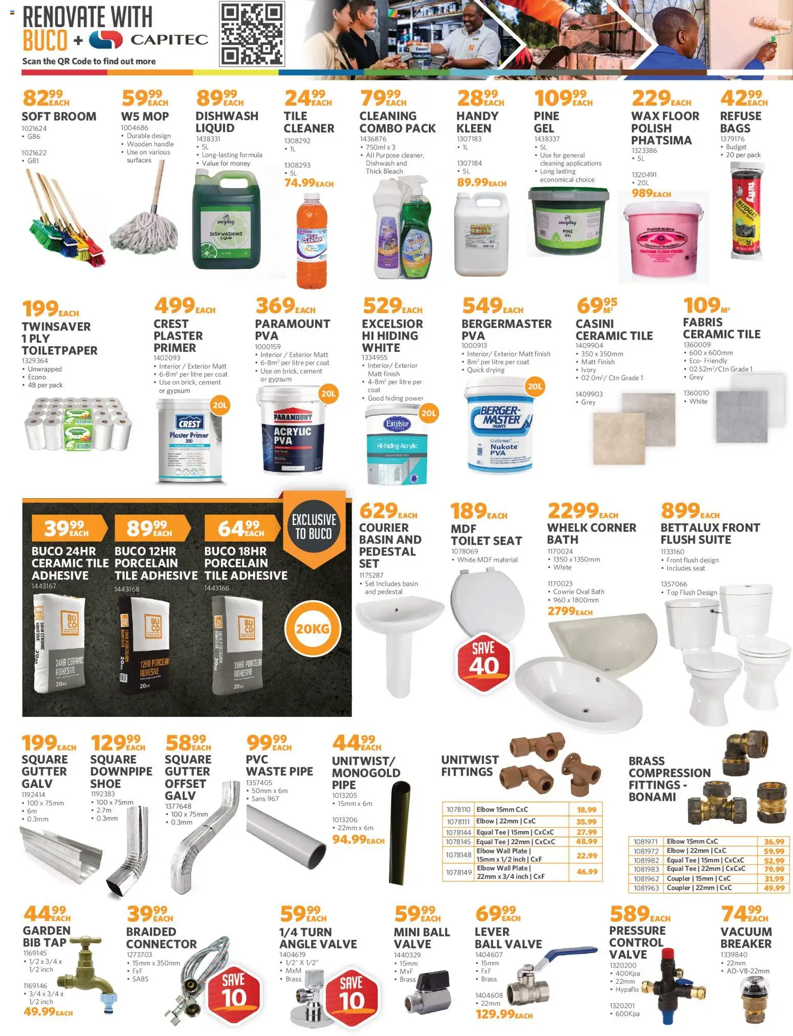New BUCO catalogue – valid from 26.01.2026 | Page: 2 | Products: Primer, Plaster primer, Wax, Broom